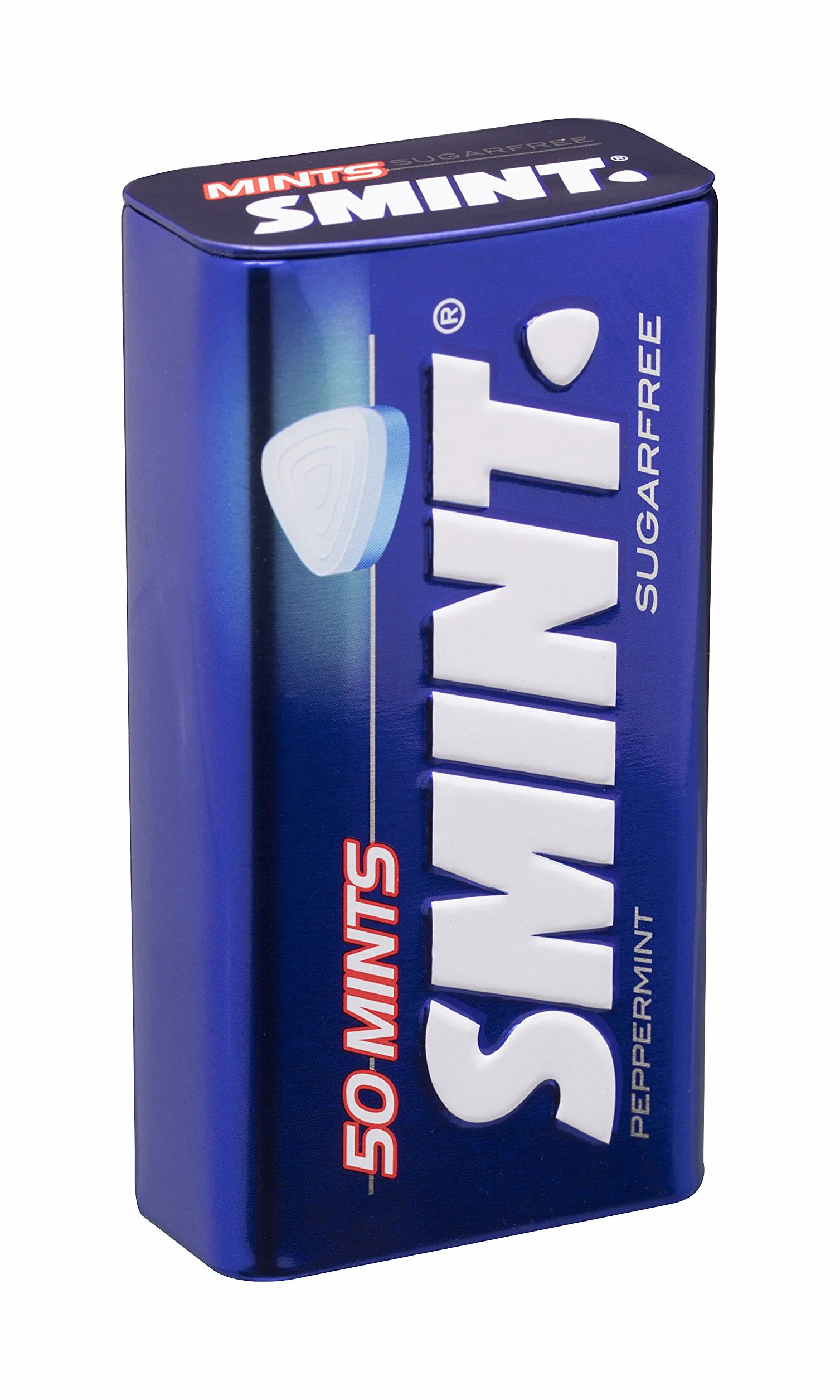 Smint Tin Menta Caramelo Comprimido Sin Azúcar 12 unidades 35 gr 420 gr