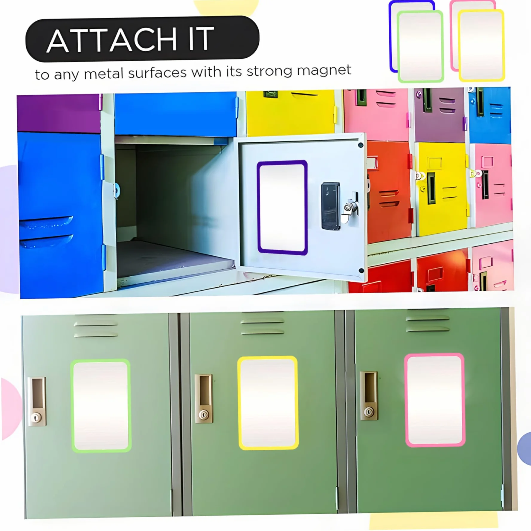 Espejo pequeño de 5 uds, Espejo acrílico irrompible de 6X4 Pulgadas, Ideal para el hogar, la Escuela inastillable