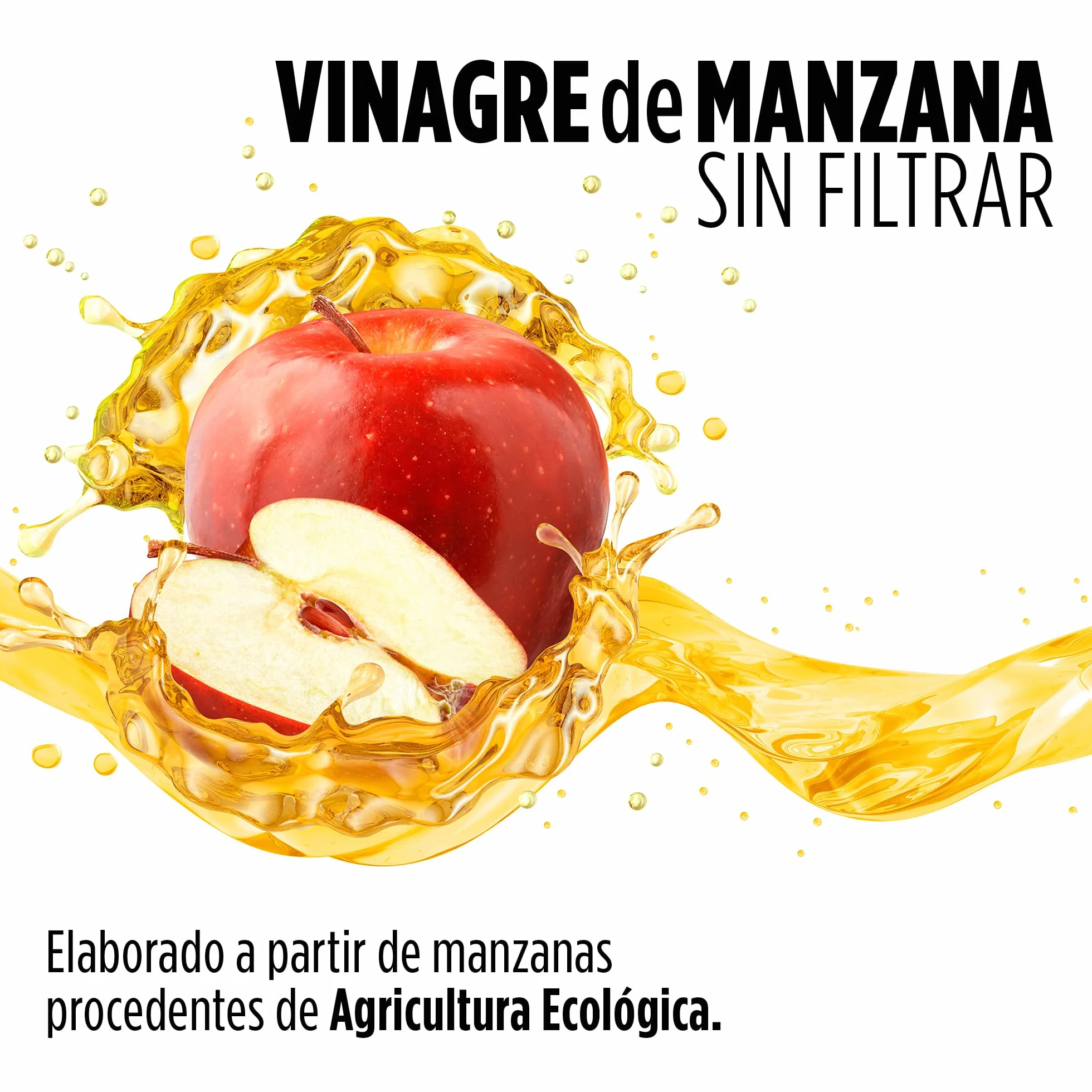 DRASANVI VINAGRE DE MANZANA MADRE SIN FILTRAR CERTIFICADO BIO 75cl