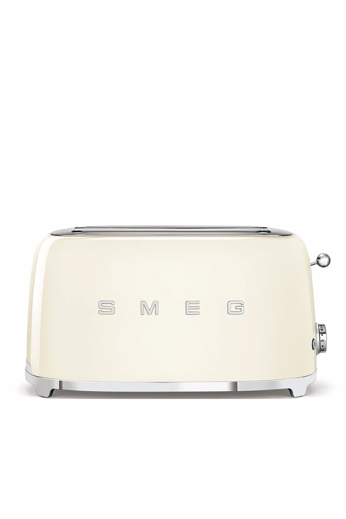 SMEG TSF02CREU, Tostadora de 4 rebanadas 50's Style, Cream