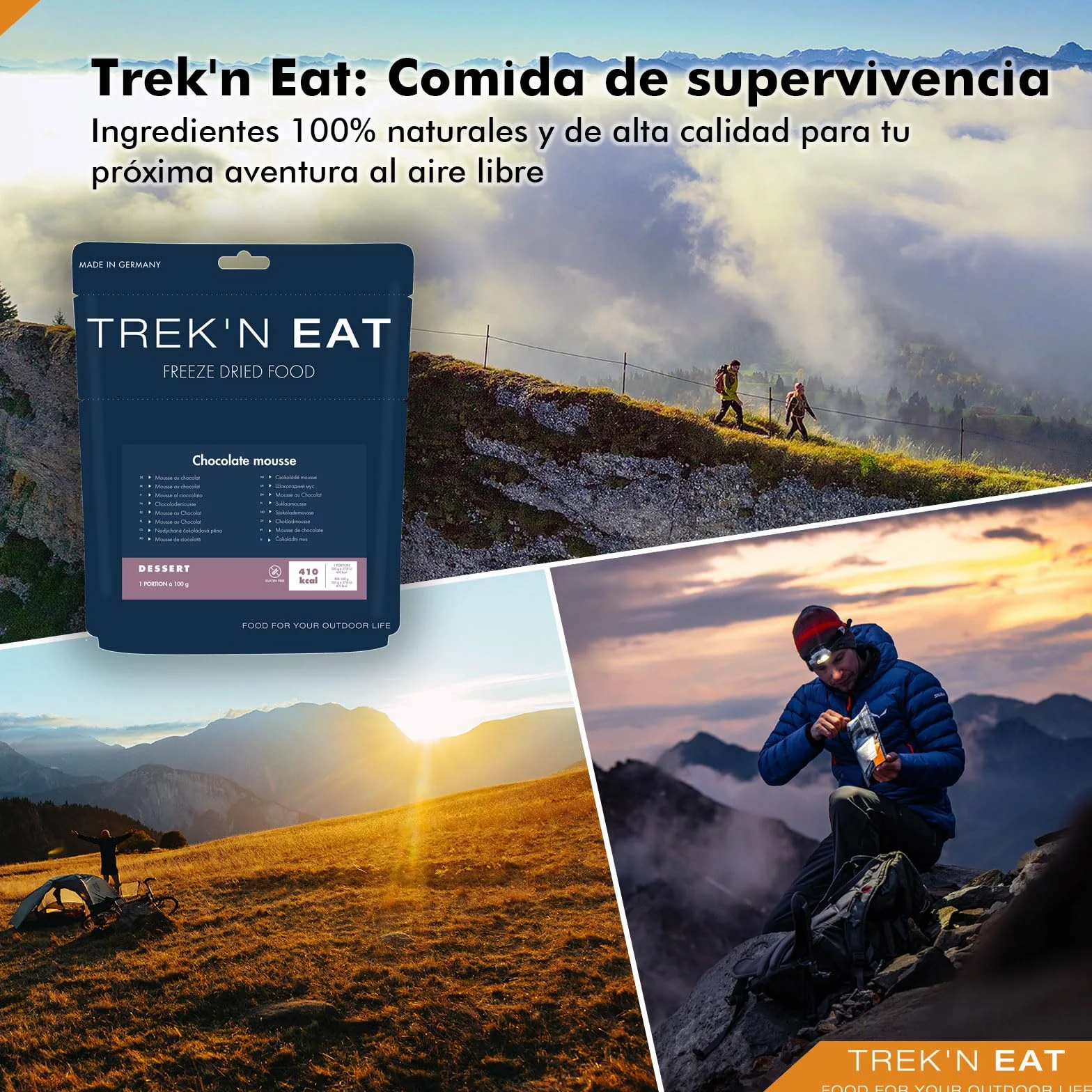 Trek'n Eat Mousse au Chocolate – Postre