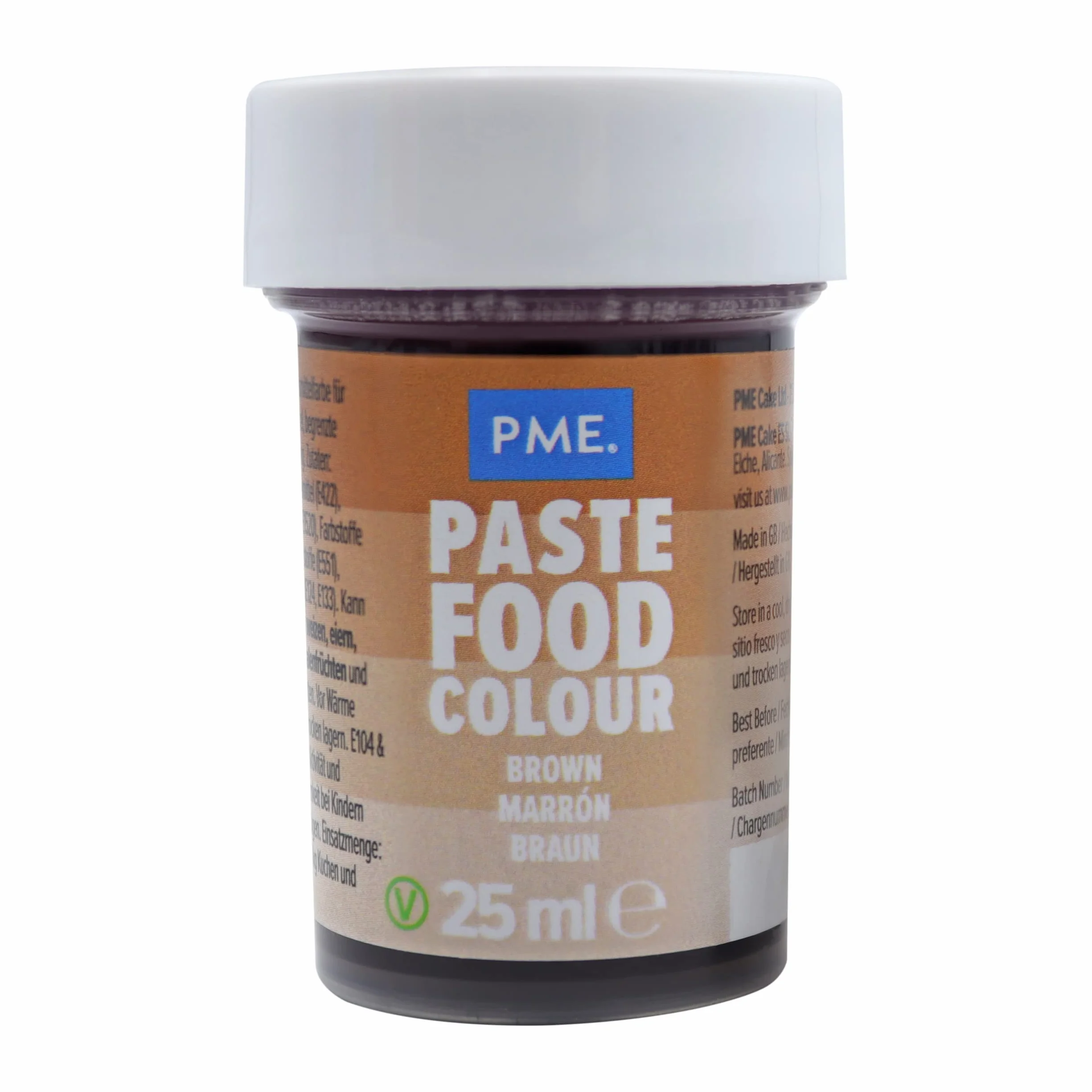 PME Colorante en Pasta Marrón 25 g
