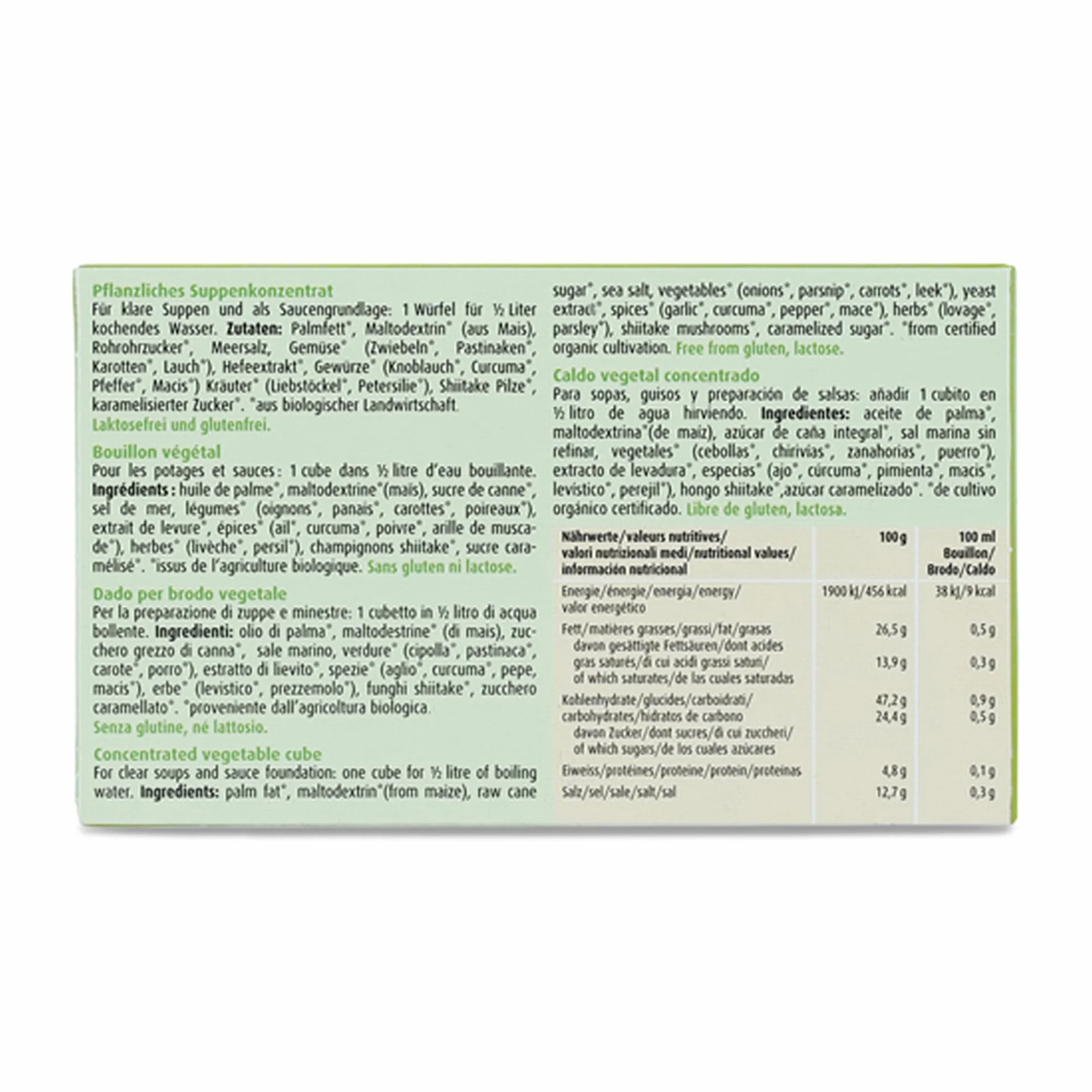 A.Vogel Herbamare Cubitos de Caldo Vegetal Bajo en Sodio BIO 8x9.5g