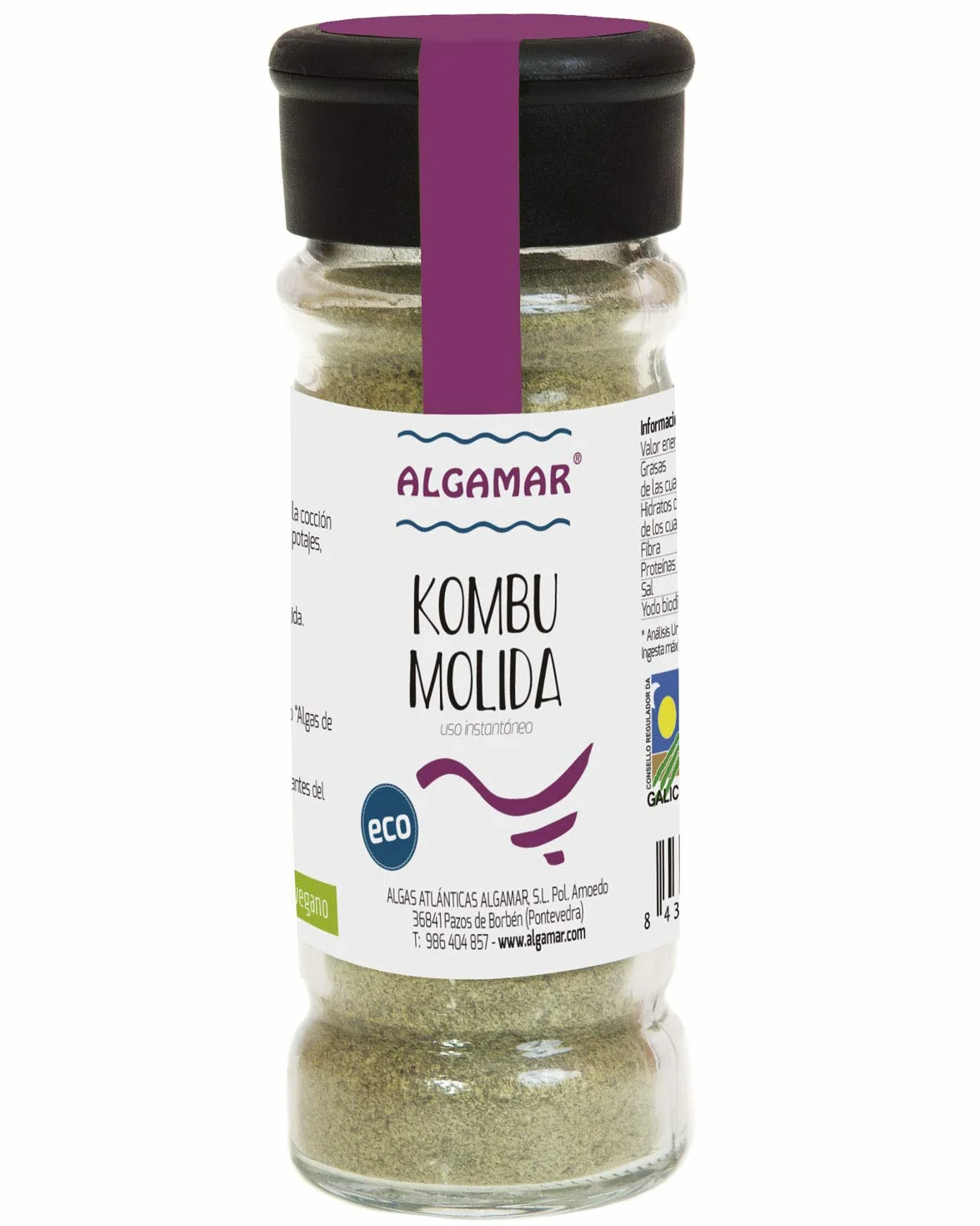 Alga Kombu Molida 70 GR BIO
