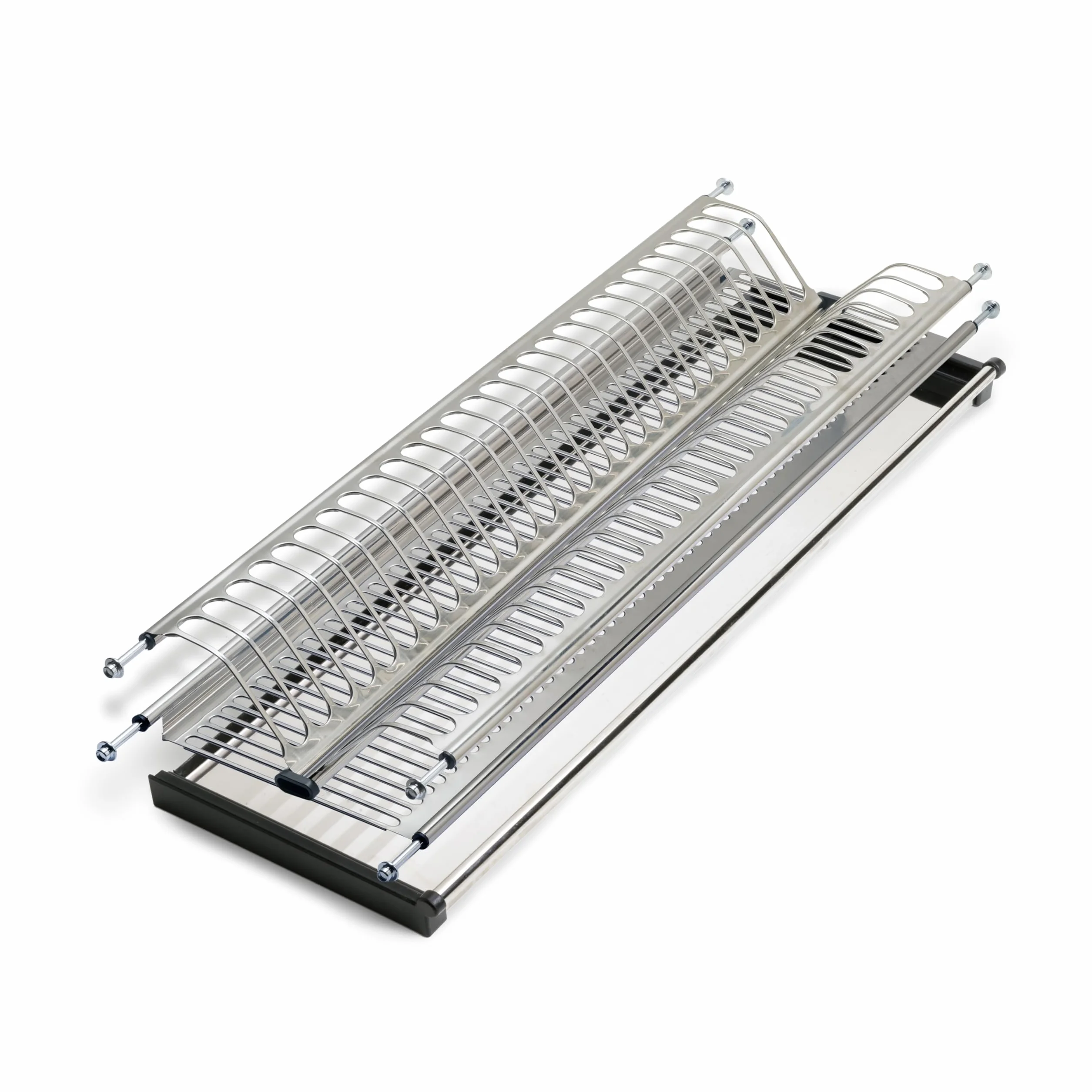Escurreplatos Drynox para módulos altos 435-485 mm Acero Cromado