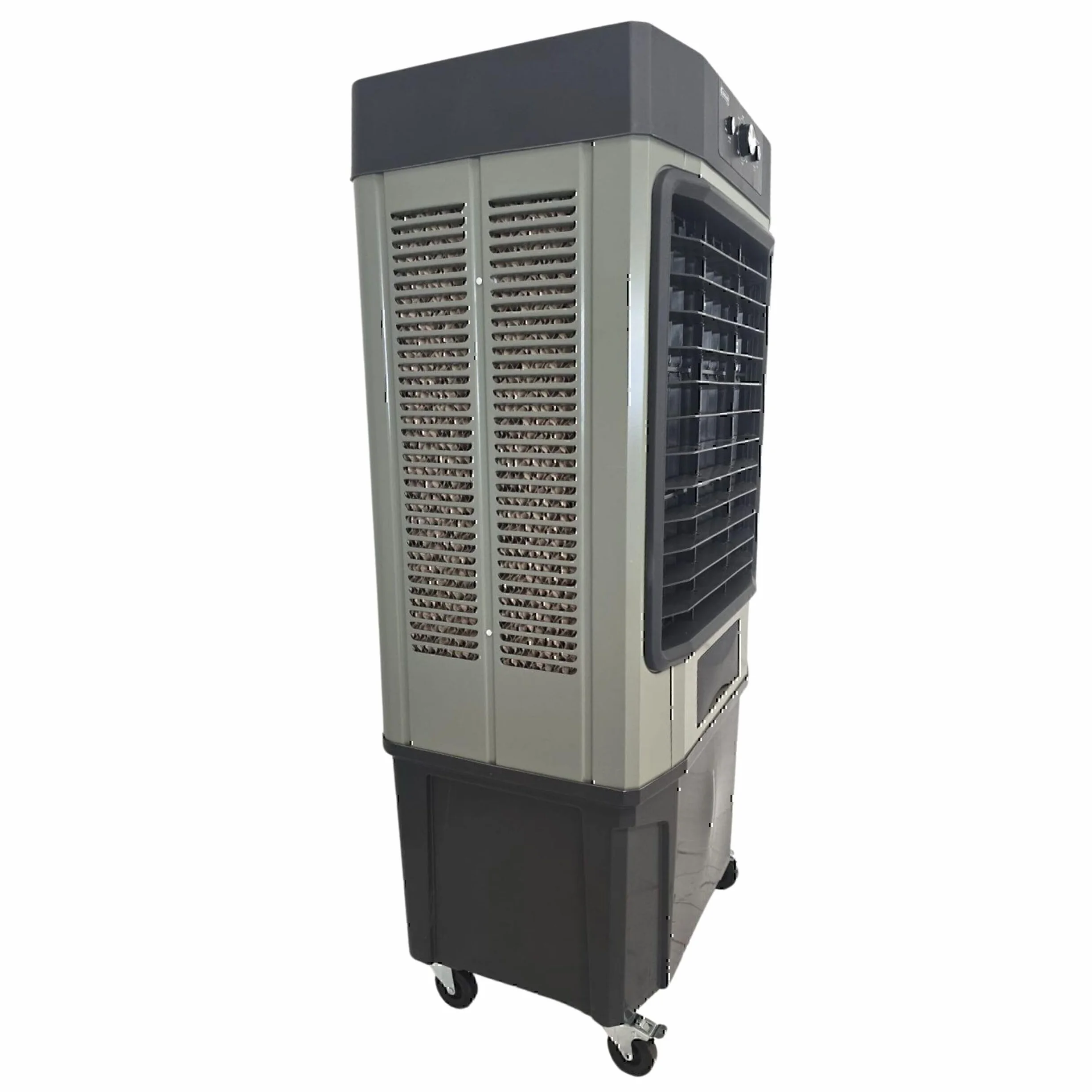 GARLAND COOL 1380T Climatizador Evaporativo 360 W | Flujo 15000 m³/h, Depósito 80 L, Para 70-100 m², Estructura Metálica, Bajo Consumo, Portátil, Control Manual