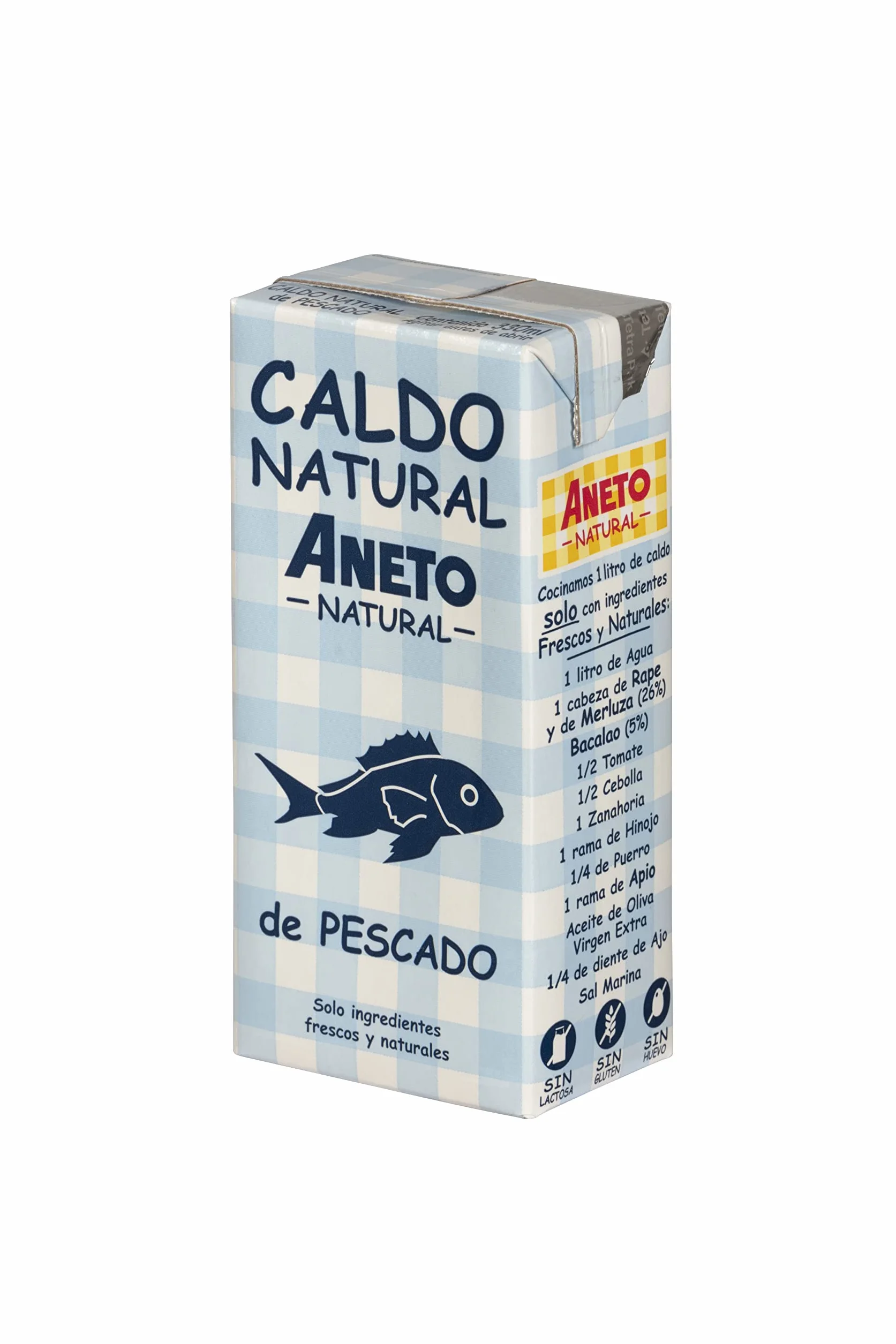 Aneto Caldo de Pescado 2x330ml Caja 6 Unidades