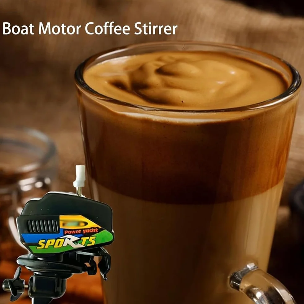 Juego de café para Barcos a Motor con Motor retráctil