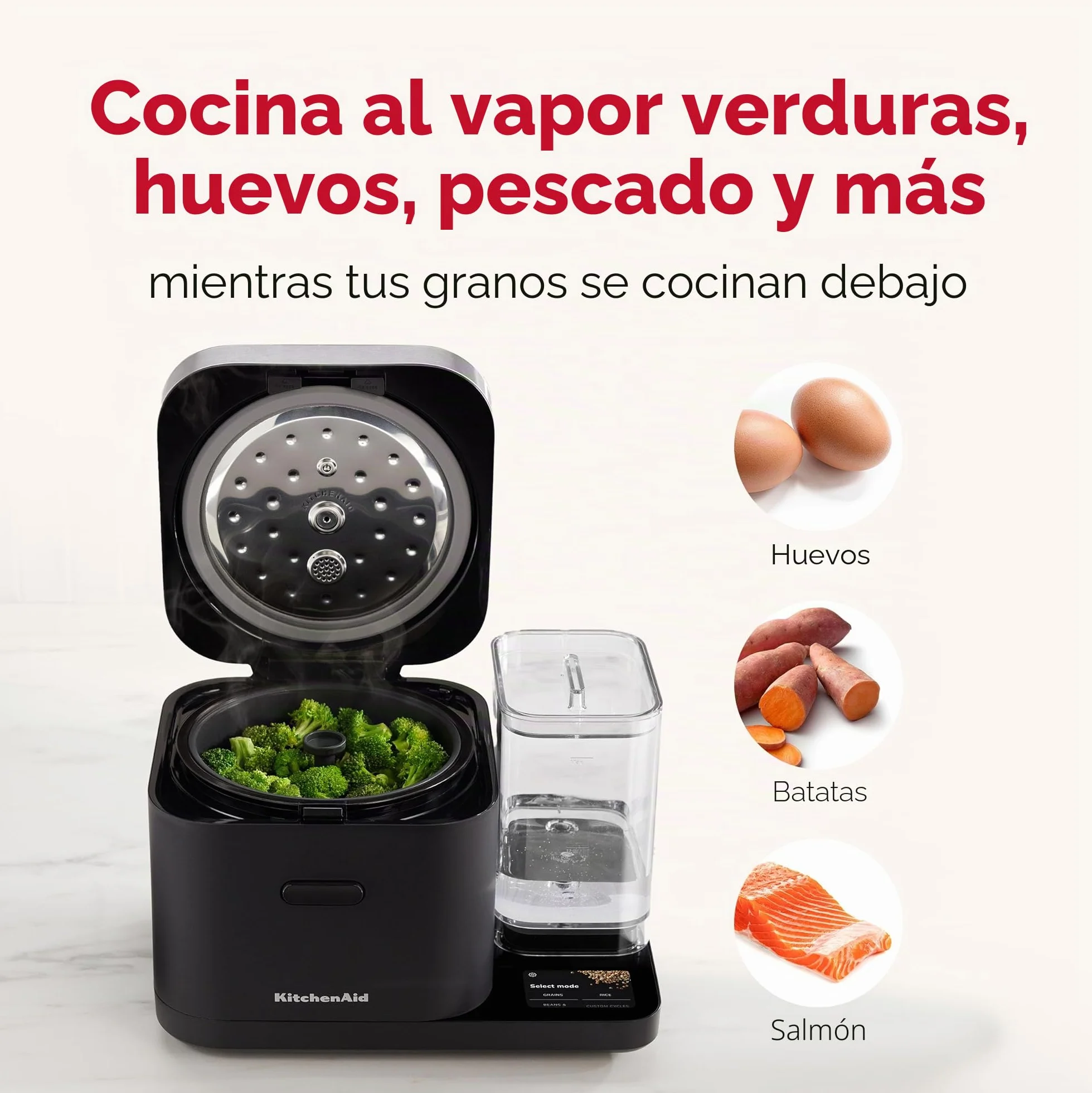 KitchenAid® Olla de grano y arroz, KGC3155BM