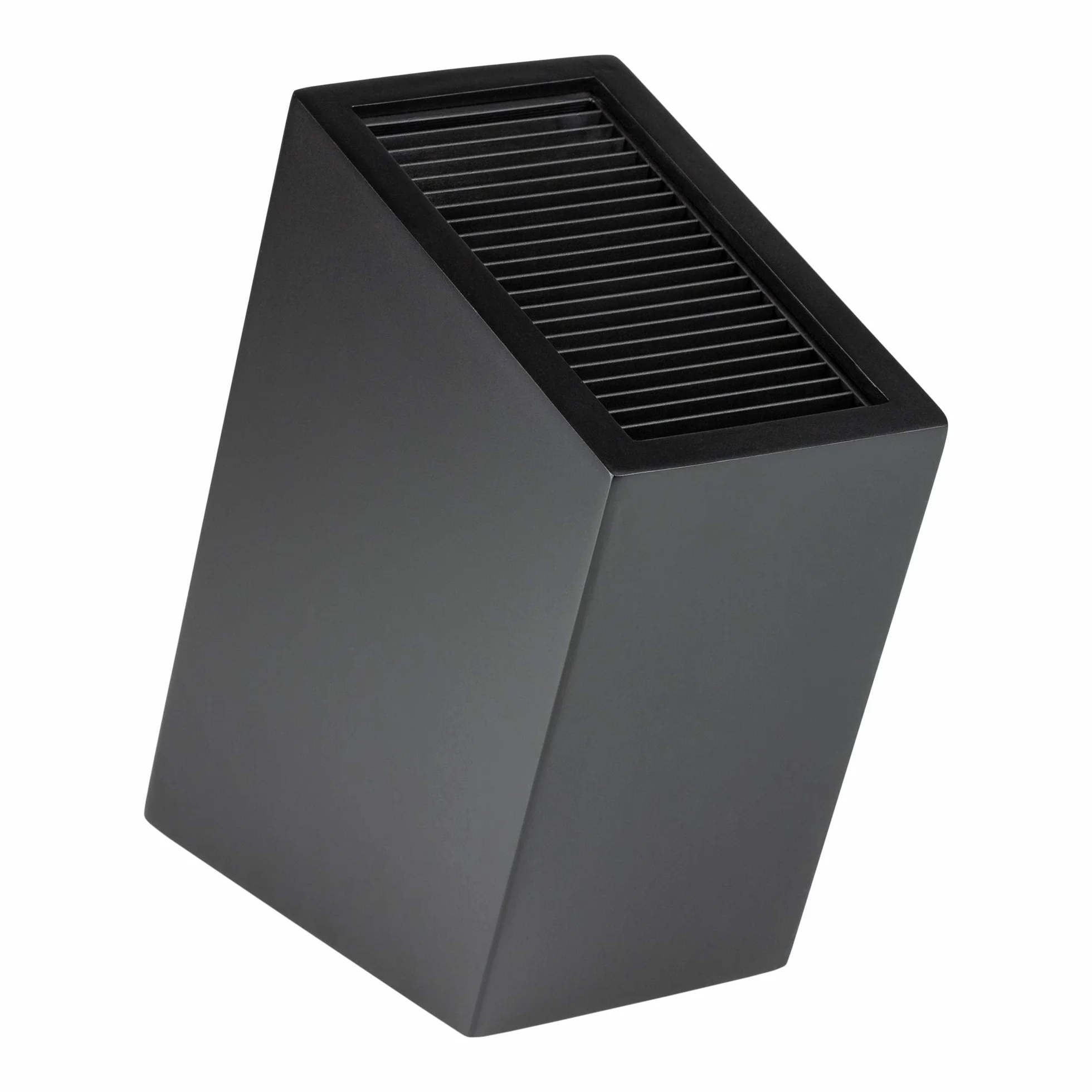 Rockingham Forge Bloque universal para 20 cuchillos, Negro - Una solución de almacenamiento ordenada para la cocina, apta para múltiples tipos de cuchillos con una longitud de hoja de hasta 20 cm