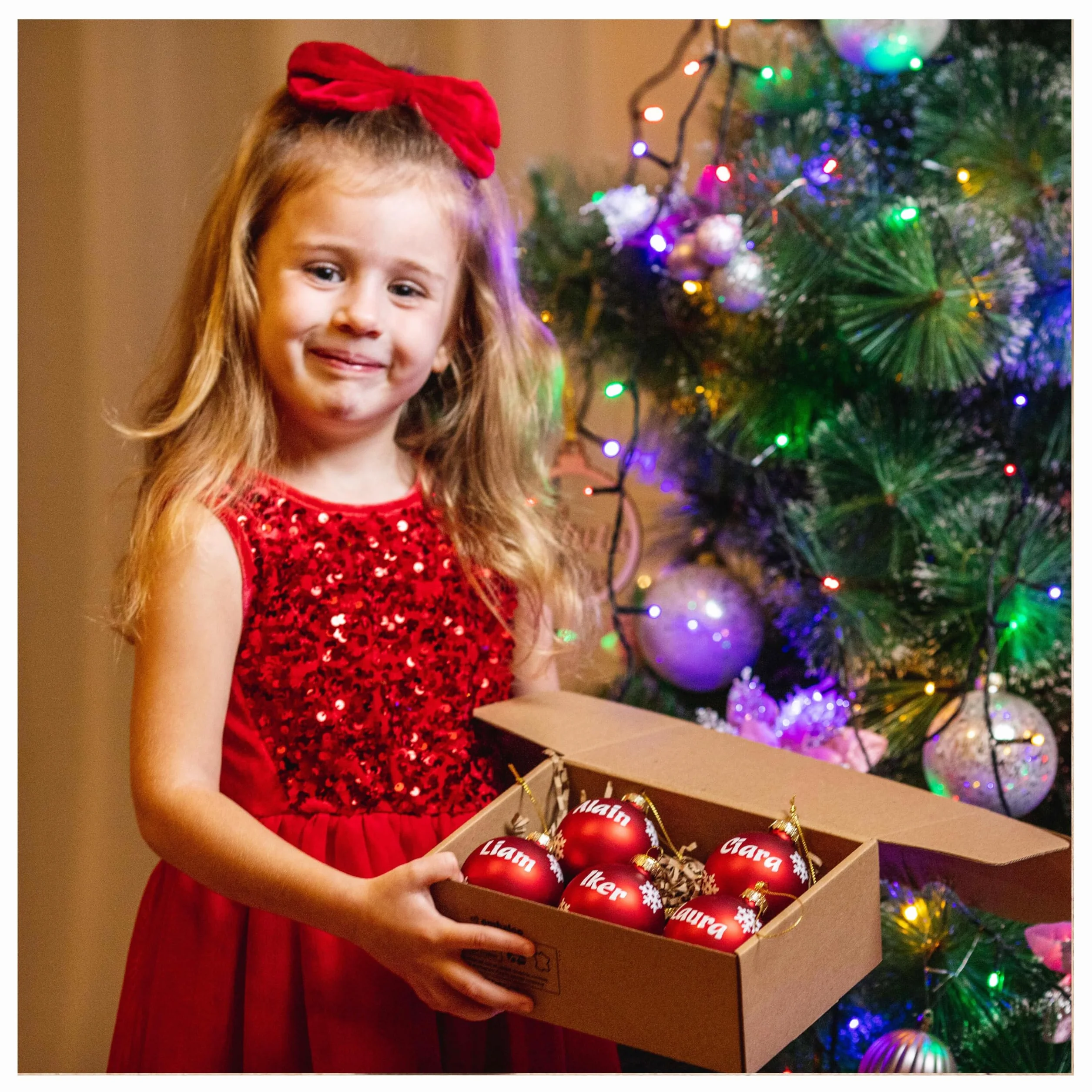 Bolas de Navidad personalizadas Olesea para árbol