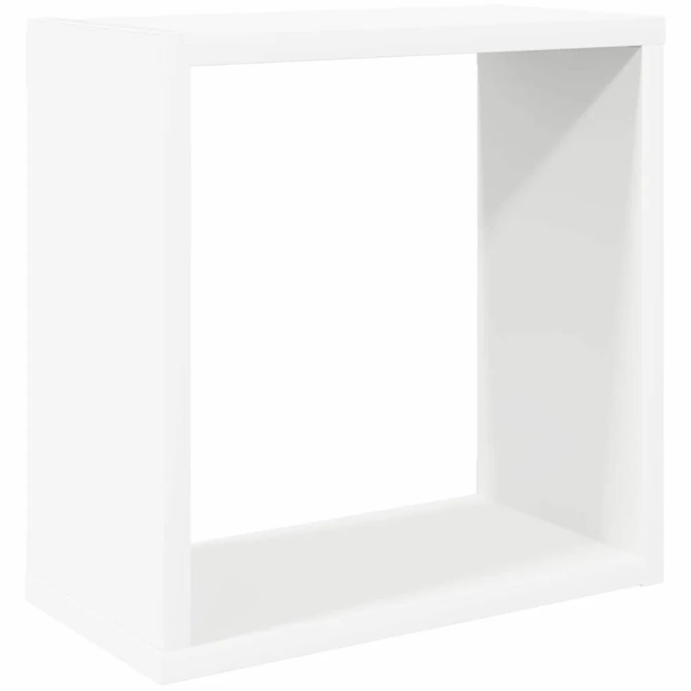 Estantes Cubo de Pared 2 Unidades 30x15x30 cm