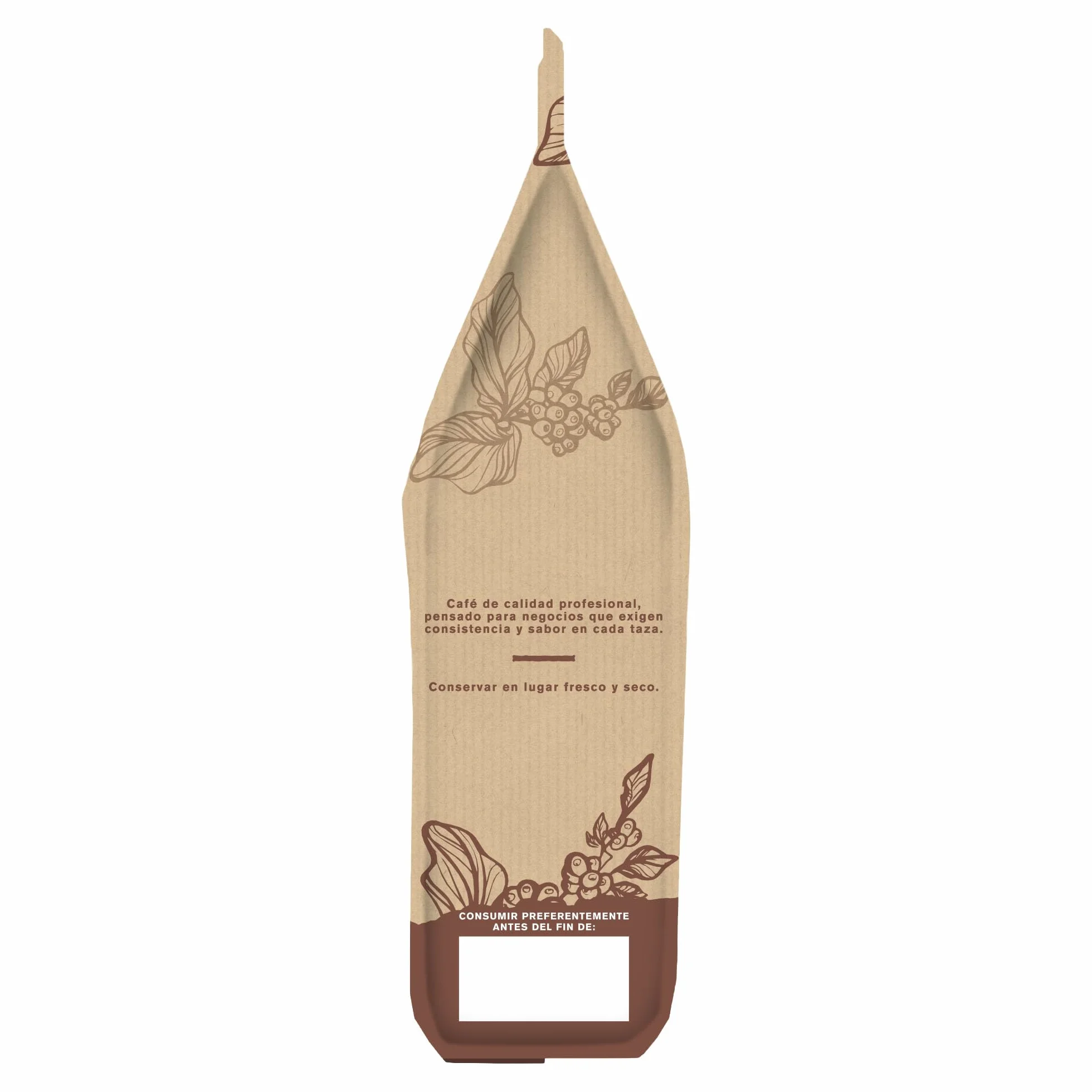 Bonka cafe en grano tostado natural para hostelería, 1 kg paquete