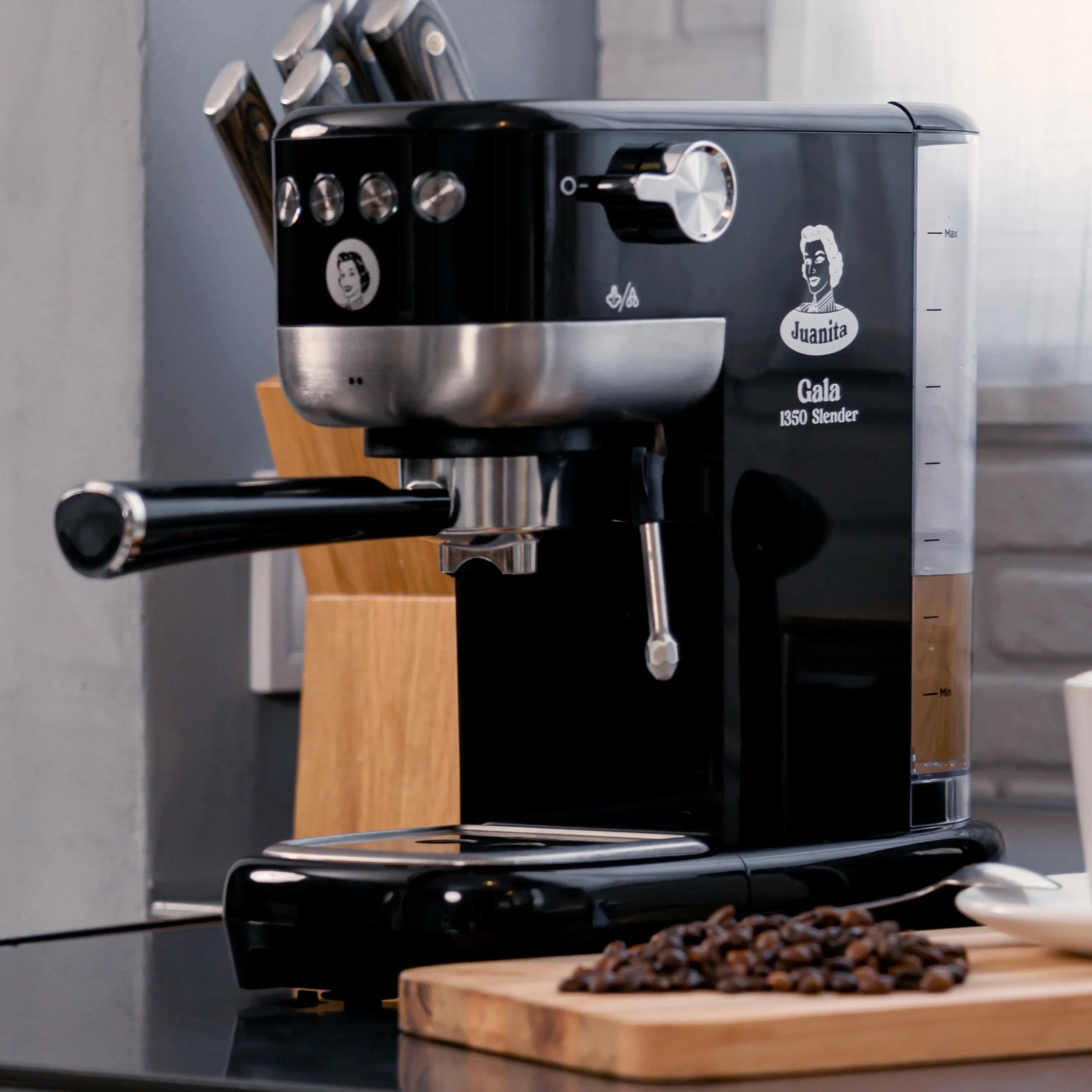 Juanita - Gala Slender Cafetera Espresso - 1350W - 20 bares