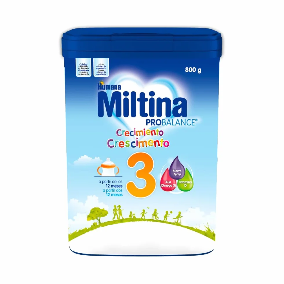 Miltina Humana Probalance 3 Preparado lácteo de crecimiento 800 g