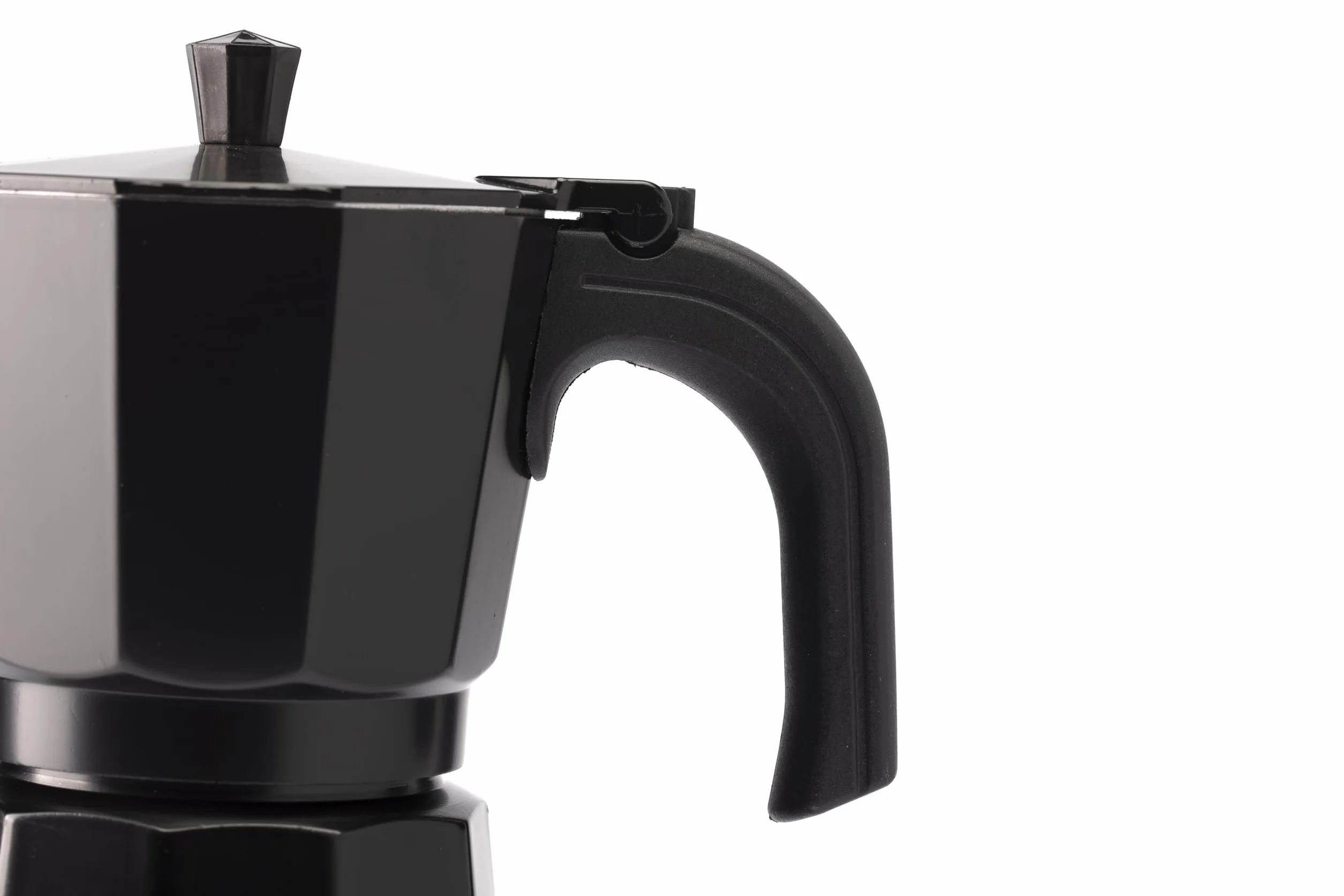 Wynwood Cafetera Italiana Eléctrica Polaris 6 Tazas 300ml 480W Base Giratoria 360° Moka Aluminio Autoapagado CE