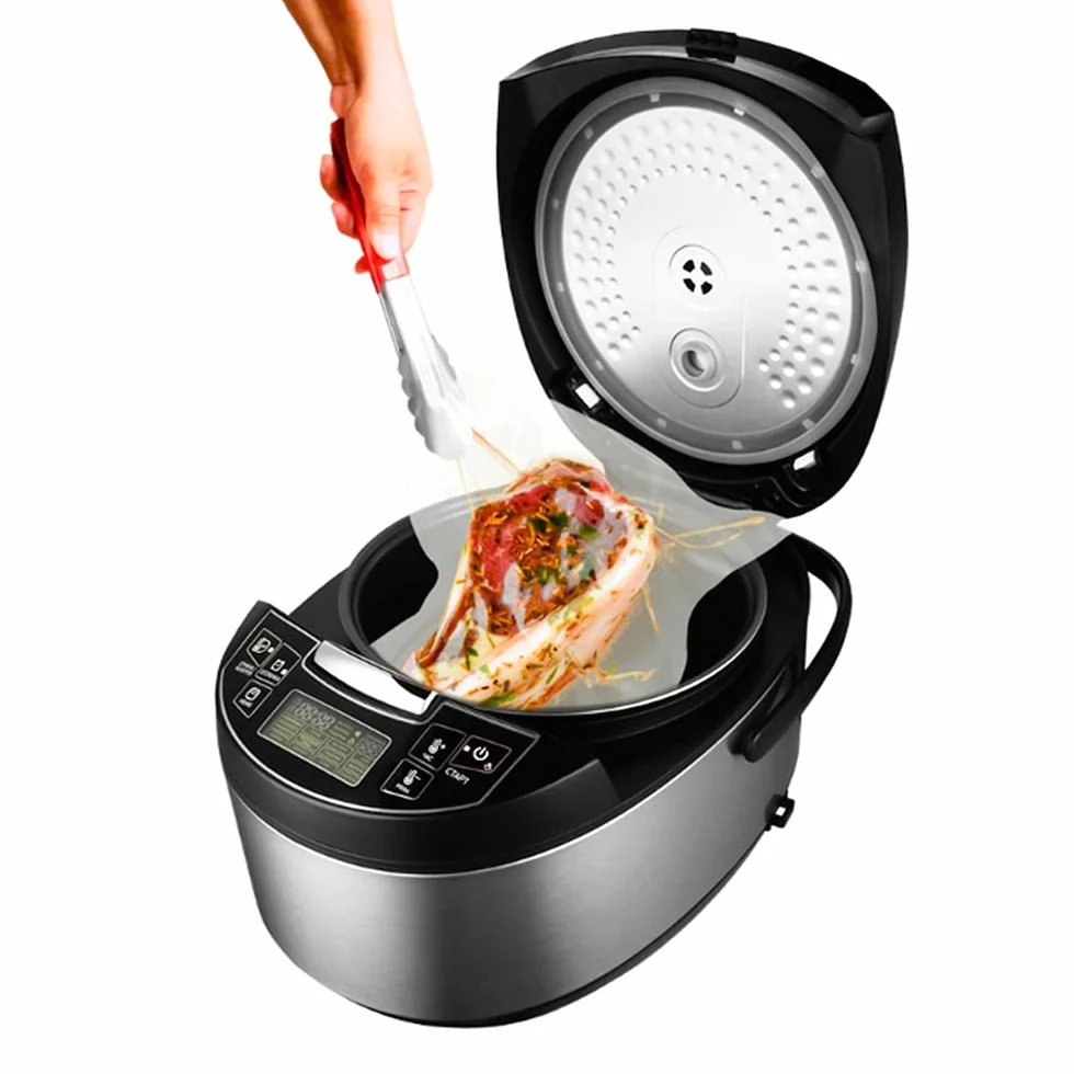 Multicocina REDMOND RMC-RMC-M4512 (ruso) con 40 programas (pan, cocción al vapor, etc.), pantalla táctil LCD, 5 litros, Multivarka