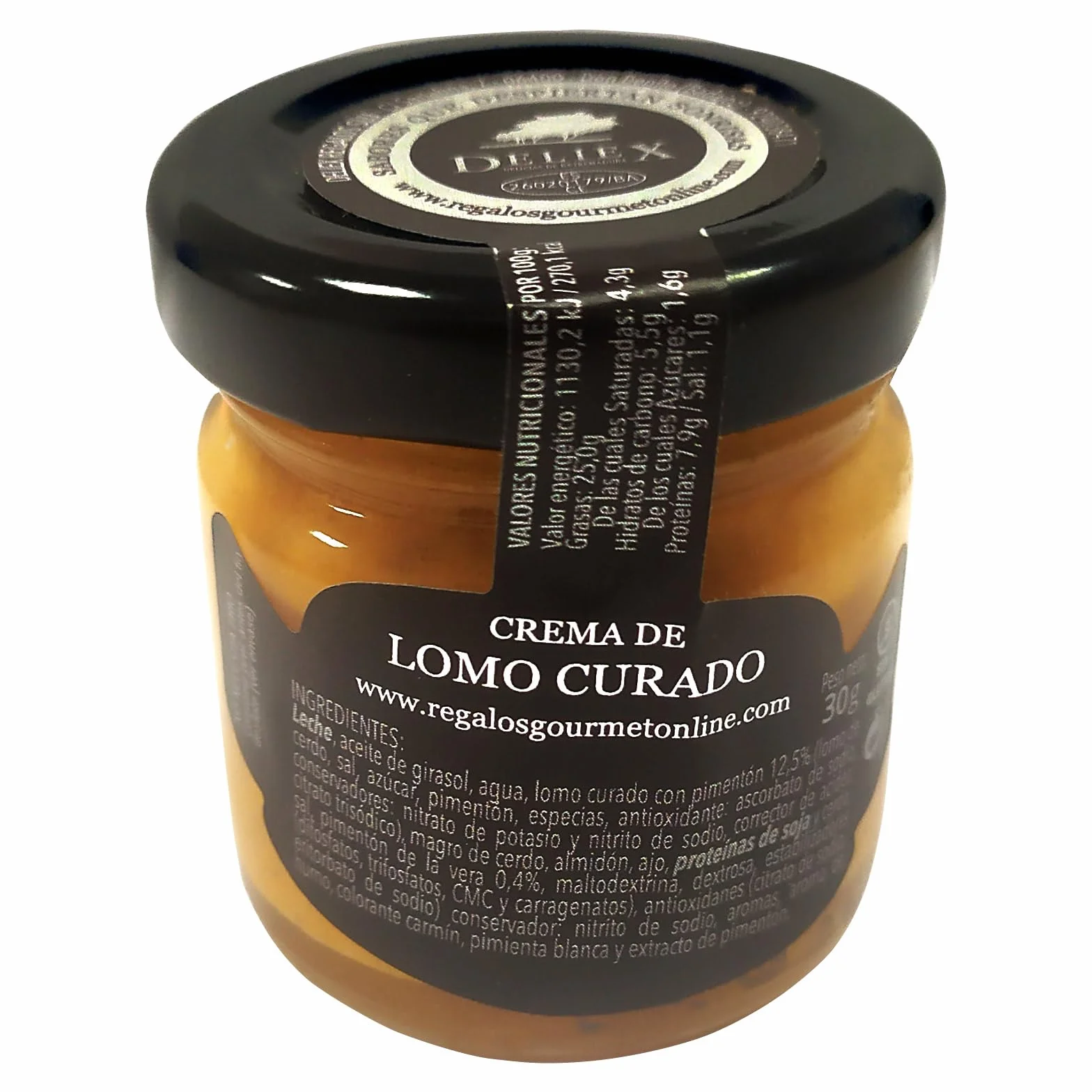 Deliex 12 Patés y Cremas Pequeñas Sabores Variados Miniaturas Gourmet 30 gr Cristal para Invitados Eventos