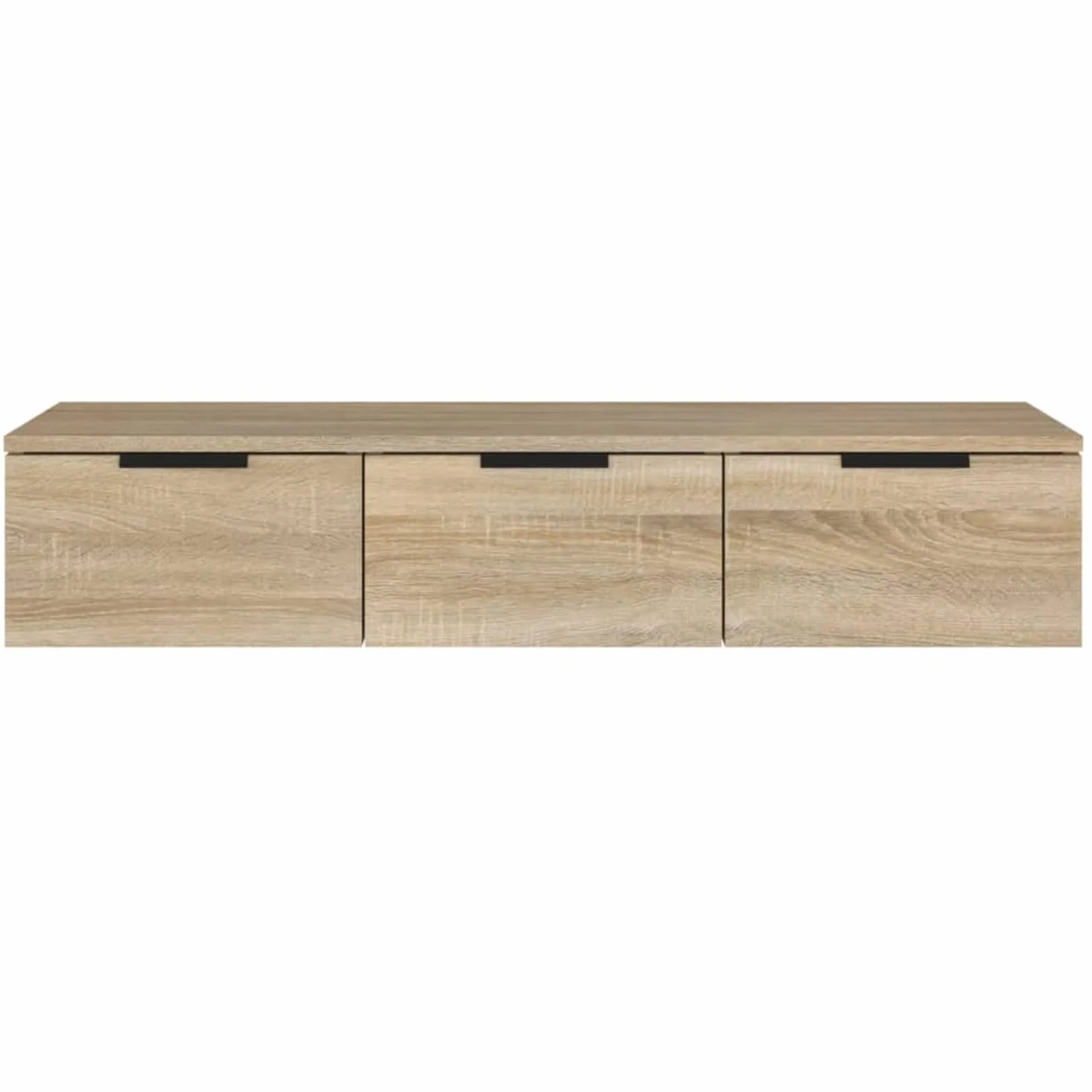 Armario de Pared, Muebles Salón, Mueble TV, Mesa Flotante, Gabinet Colgante De Pared, Gabinete De TV, Madera contrachapada Roble Sonoma 102x30x20 cm