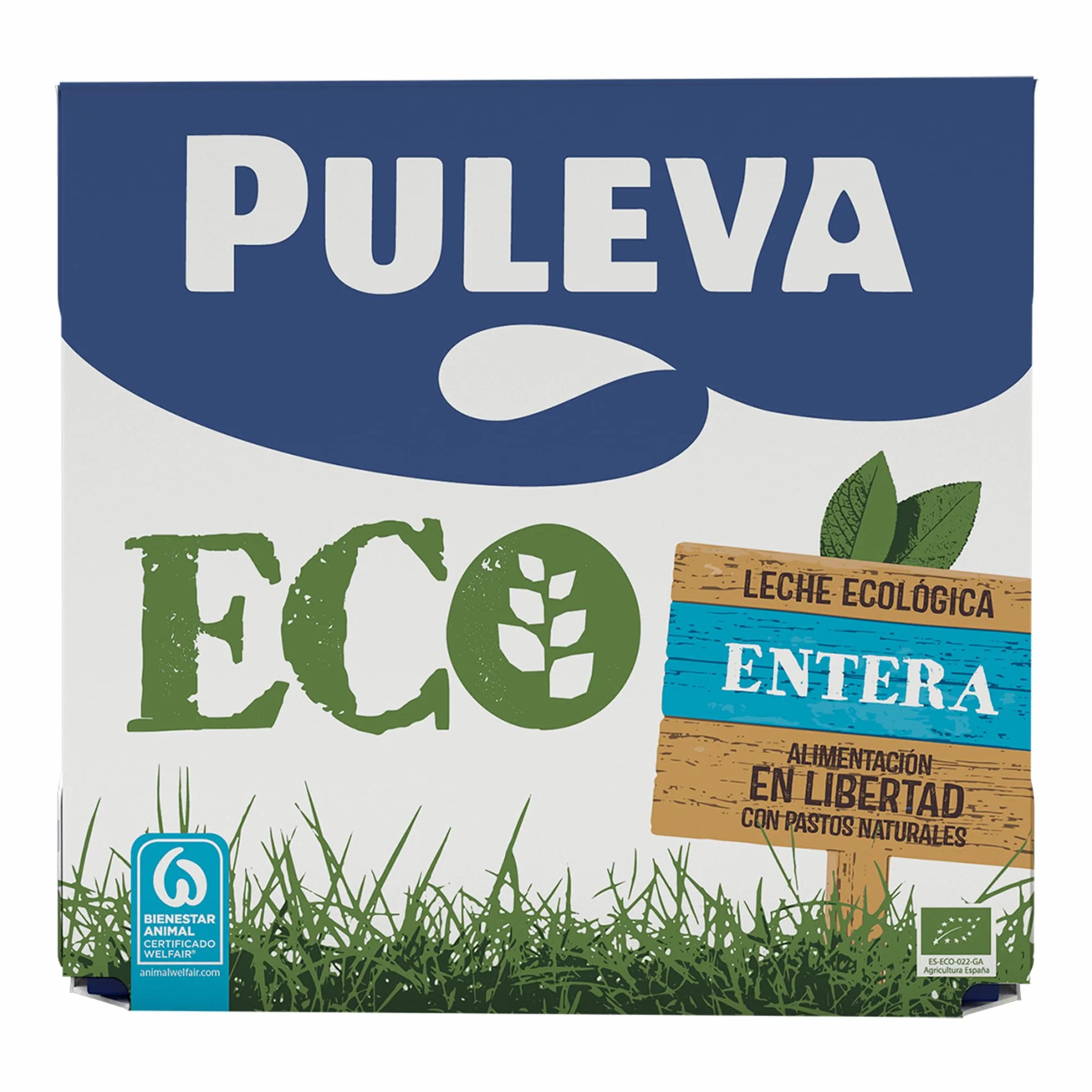 Puleva ECO Leche Ecológica Entera BIO Pack 6 x 1L