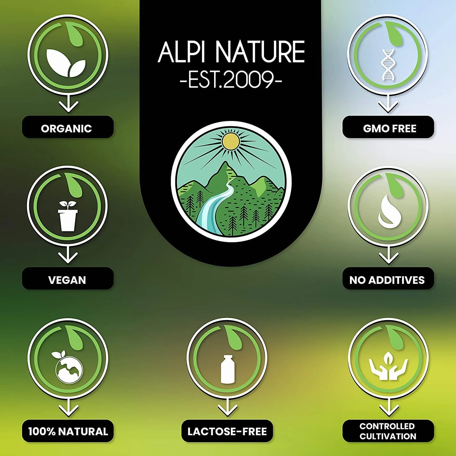 Alpi Nature Rábano Picante Orgánico Molido 100g, Polvo de Raíz