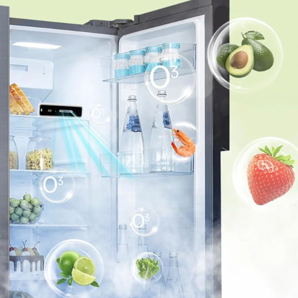 Desodorante para Refrigerador Mini USB con Pantalla LED Recargable Reutilizable