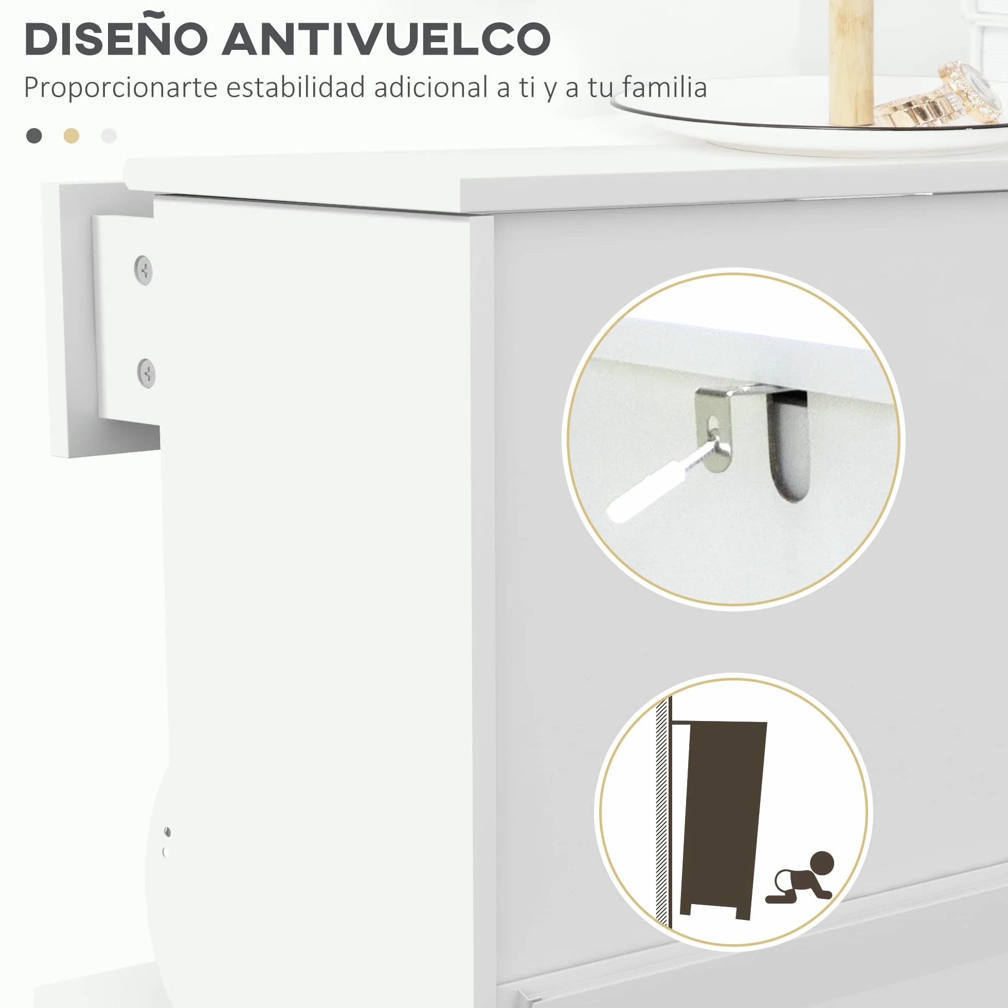 HOMCOM Mueble Zapatero Estrecho Zapatero Entrada Recibidor con 2 Cajones Abatibles y 1 Cajón Extraíble para 8 Pares de Zapatos para Pasillo 60x23,5x98,5 cm Blanco
