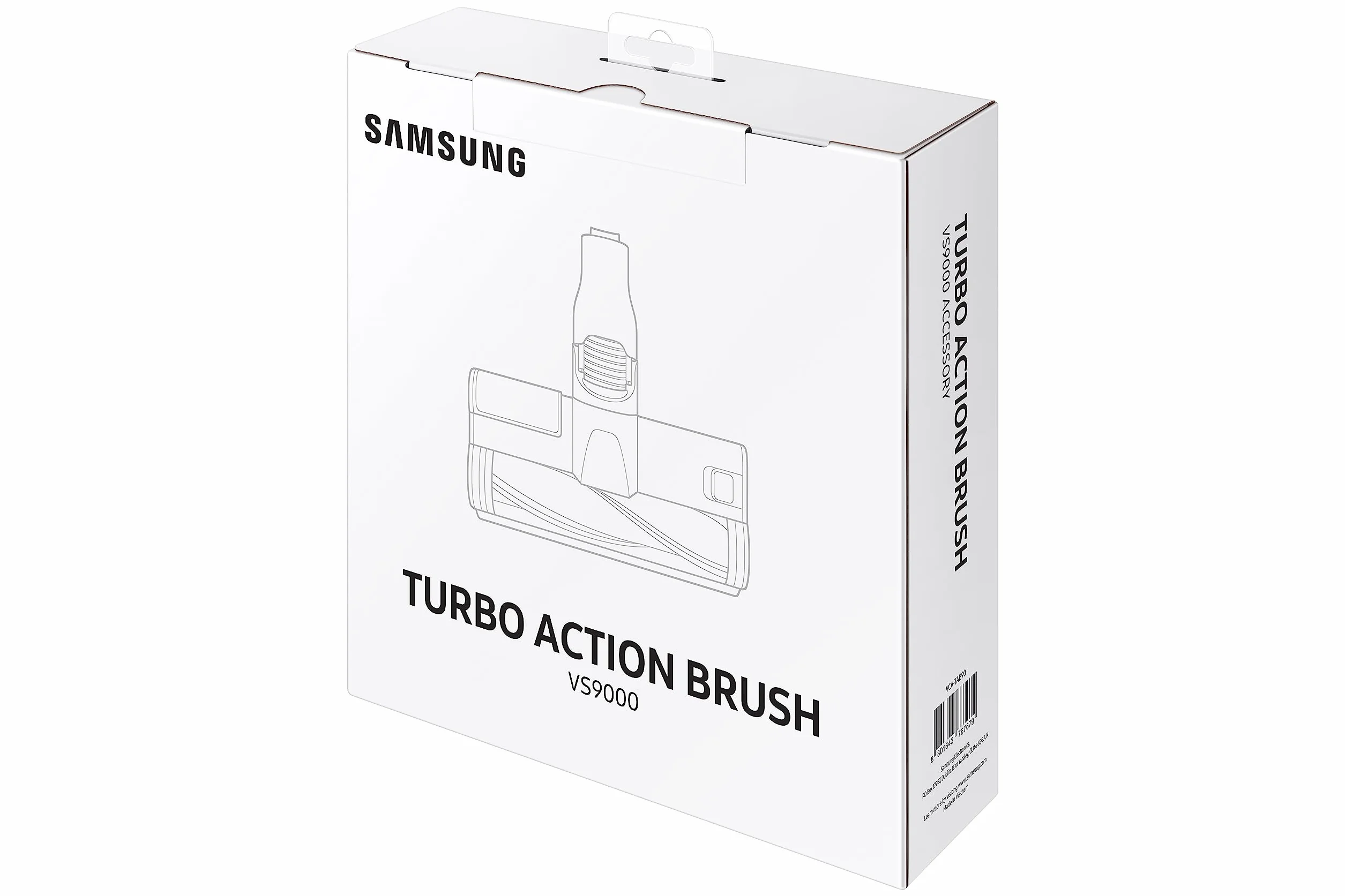 Samsung Turbo Action Brush VCA-TAB90/VT - Cepillo para aspiradora Jet, para partículas Finas de Polvo y Pelo de Animales, Color Negro