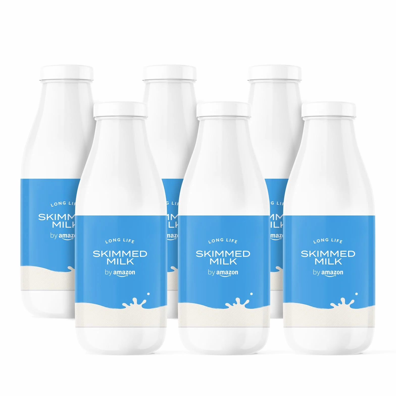 Leche Desnatada by Amazon, 6x1L