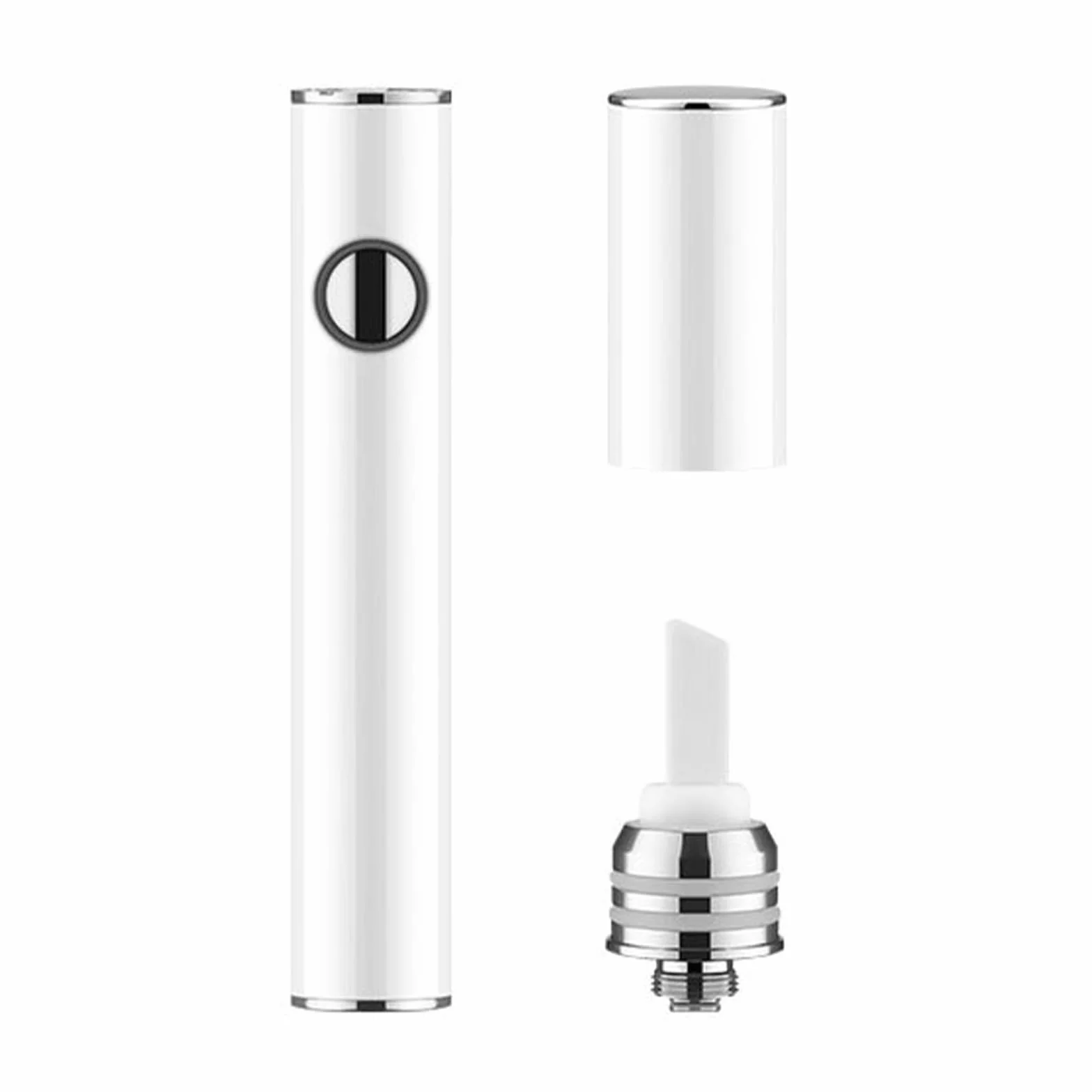 Cuchillo de cerámica caliente, cuchilla calefactora de cerámica 510, herramienta eléctrica para dabs, accesorio portátil para cortar cera, recargable para extracción y dispensación de cera (blanco)