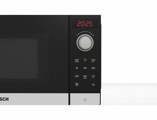 Bosch FFL023MS2F, Serie 2, Microondas, Colocación libre, Acero inoxidable