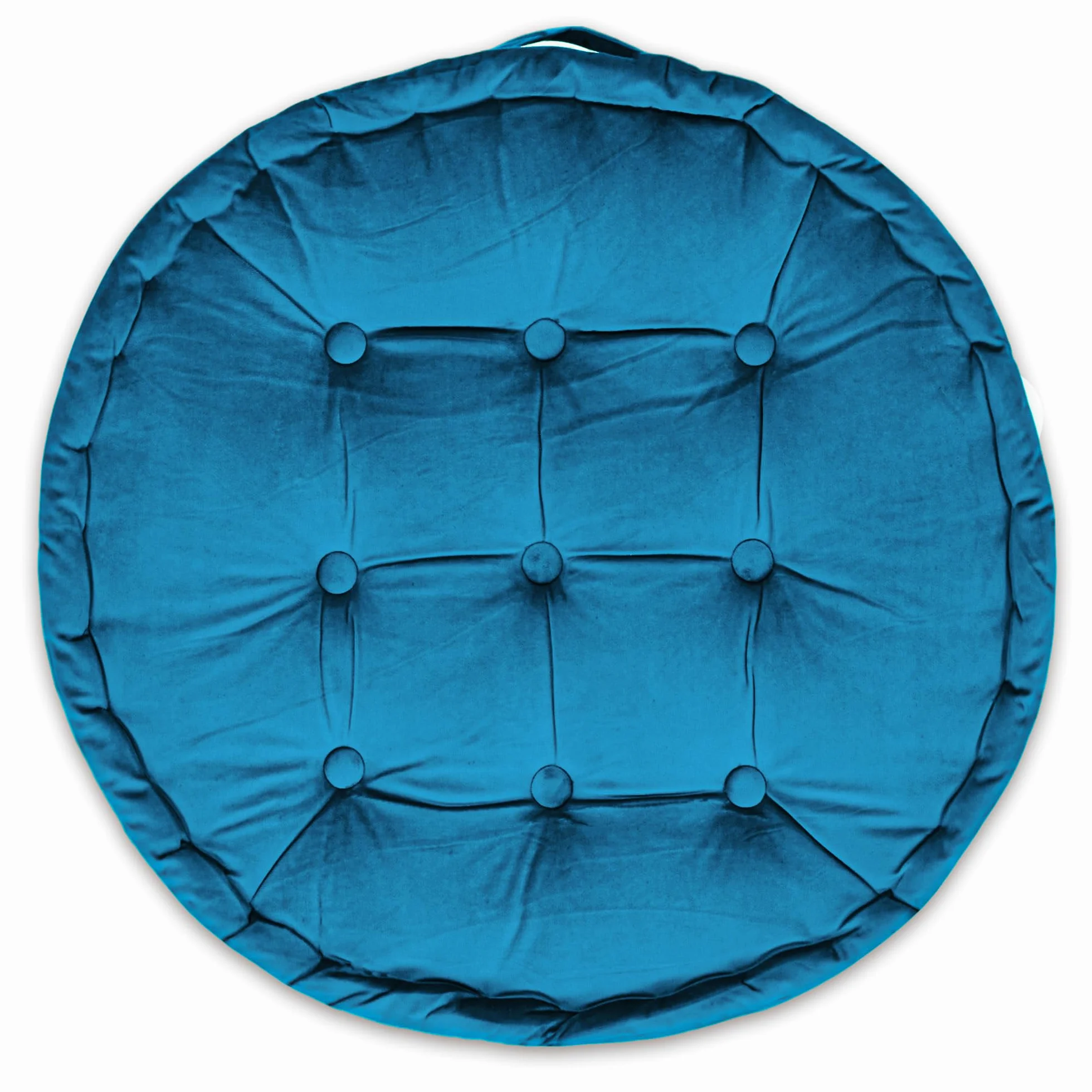 Cojín de meditación Yoga Zafu redondo ergonómico para relajación ejercicios bienestar interior exterior