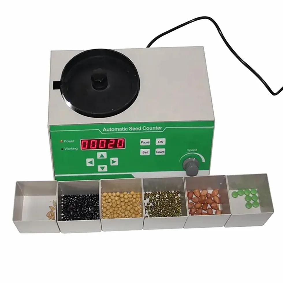 Contador Automático de Semillas 220 V 5 Capacidades de Conteo para Mijo Arroz Soja Maíz