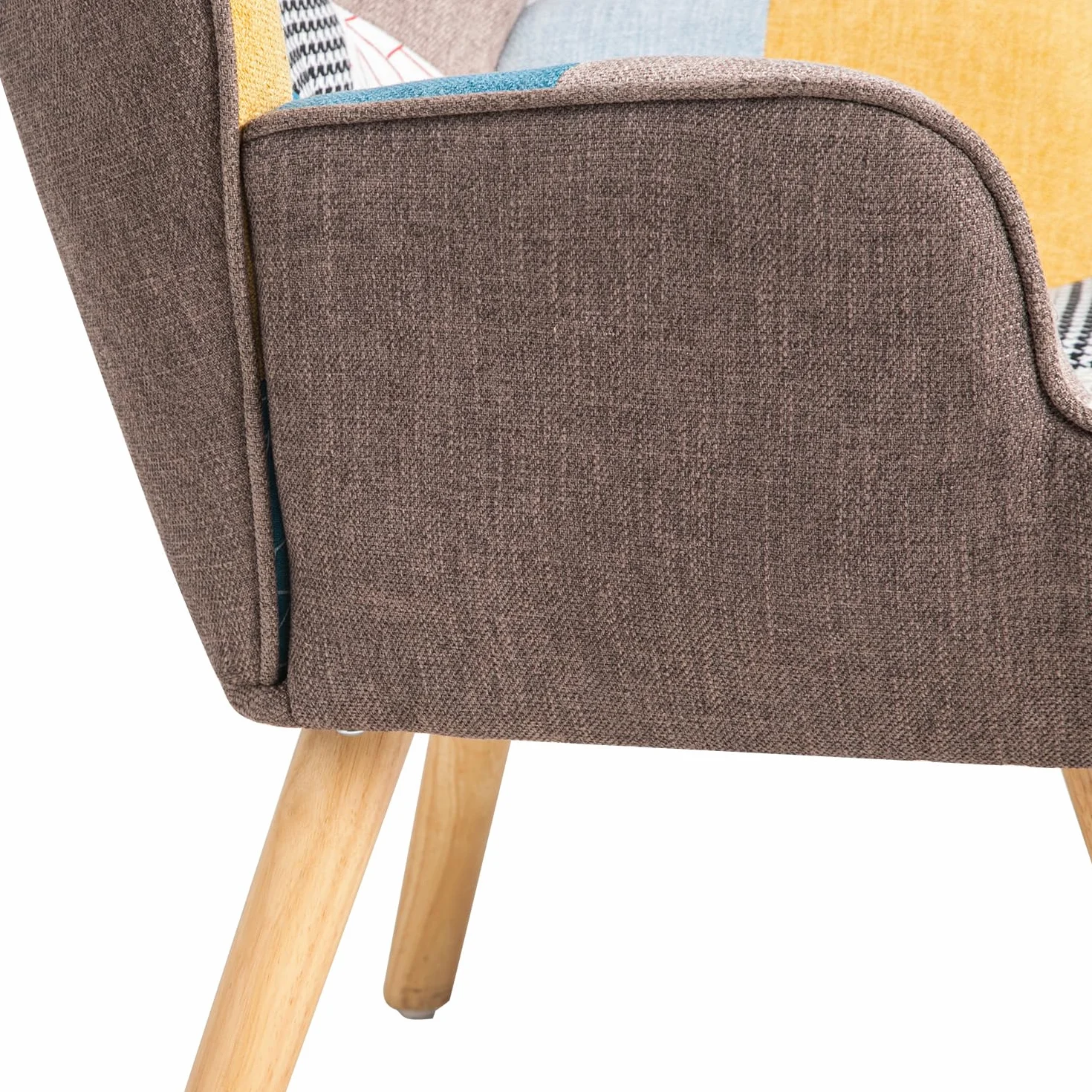 Gardenia Sillón Relax Quebec Patchworks Patchwork, 69x75x95