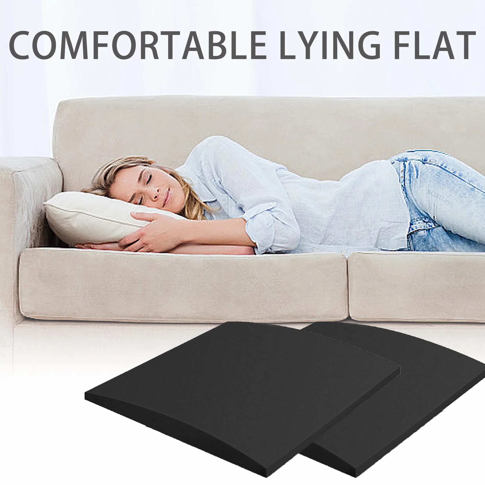 Almohadilla Protectora del Sofá 50x50cm, Soporte de Esponja para Reparación de Hundimiento
