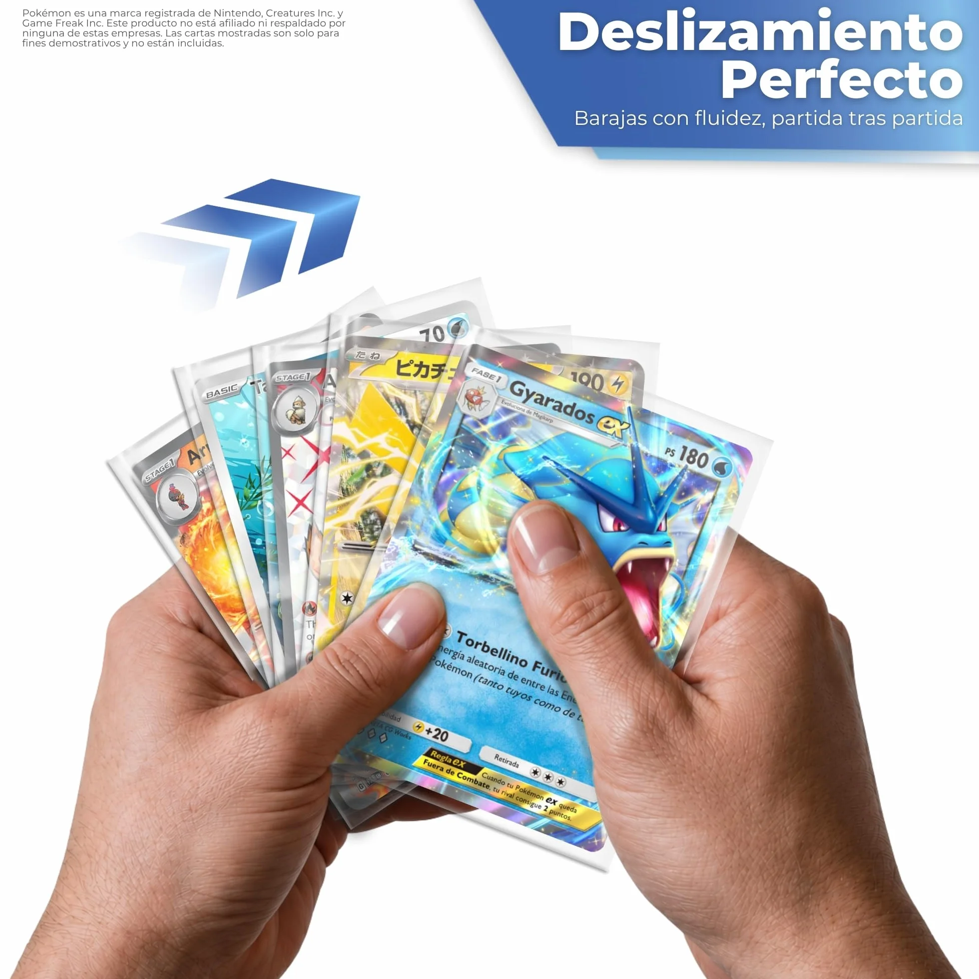 Fundas Cartas Pokemon 300 uds 67x94 mm Penny Sleeves Transparentes Sin Ácido Protector Compatible Magic TCG Cromos Fútbol Coleccionables