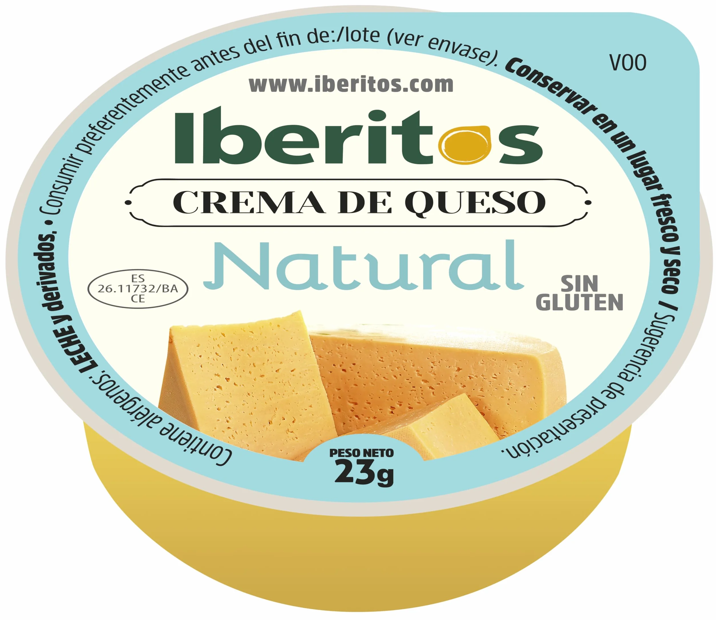 Iberitos Surtido de Quesos Crema Monodosis 18 Unidades 23 g