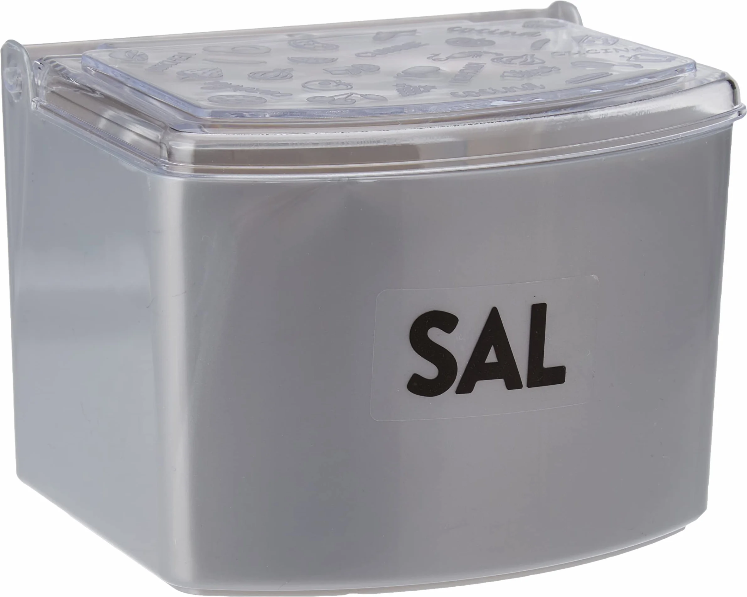 Metaltex SALERO Cocina PLASTICO con Tapa, único, Estándar