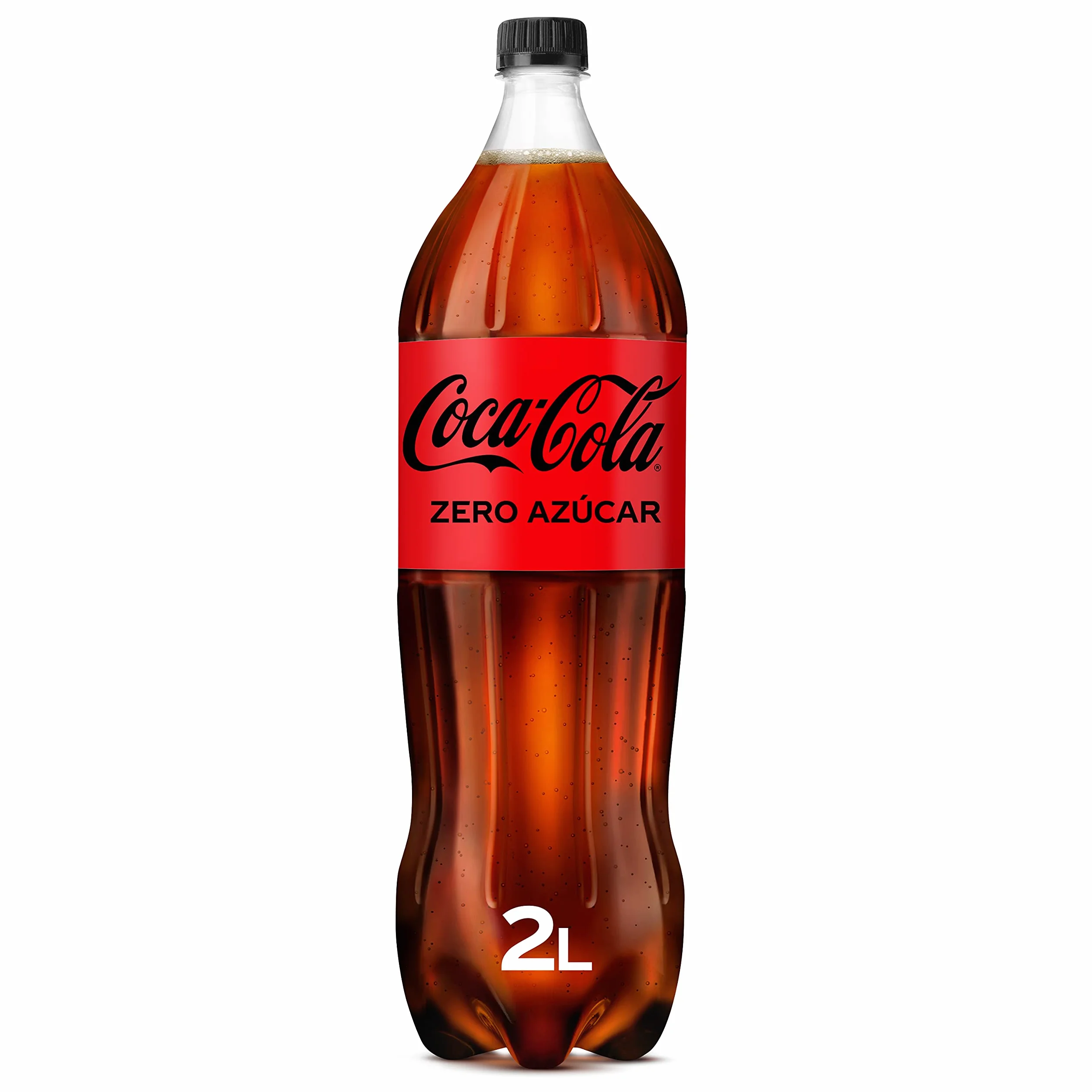 Coca-Cola Zero Azúcar Refresco de Cola sin Azúcar Pack 6 Botellas de 2L