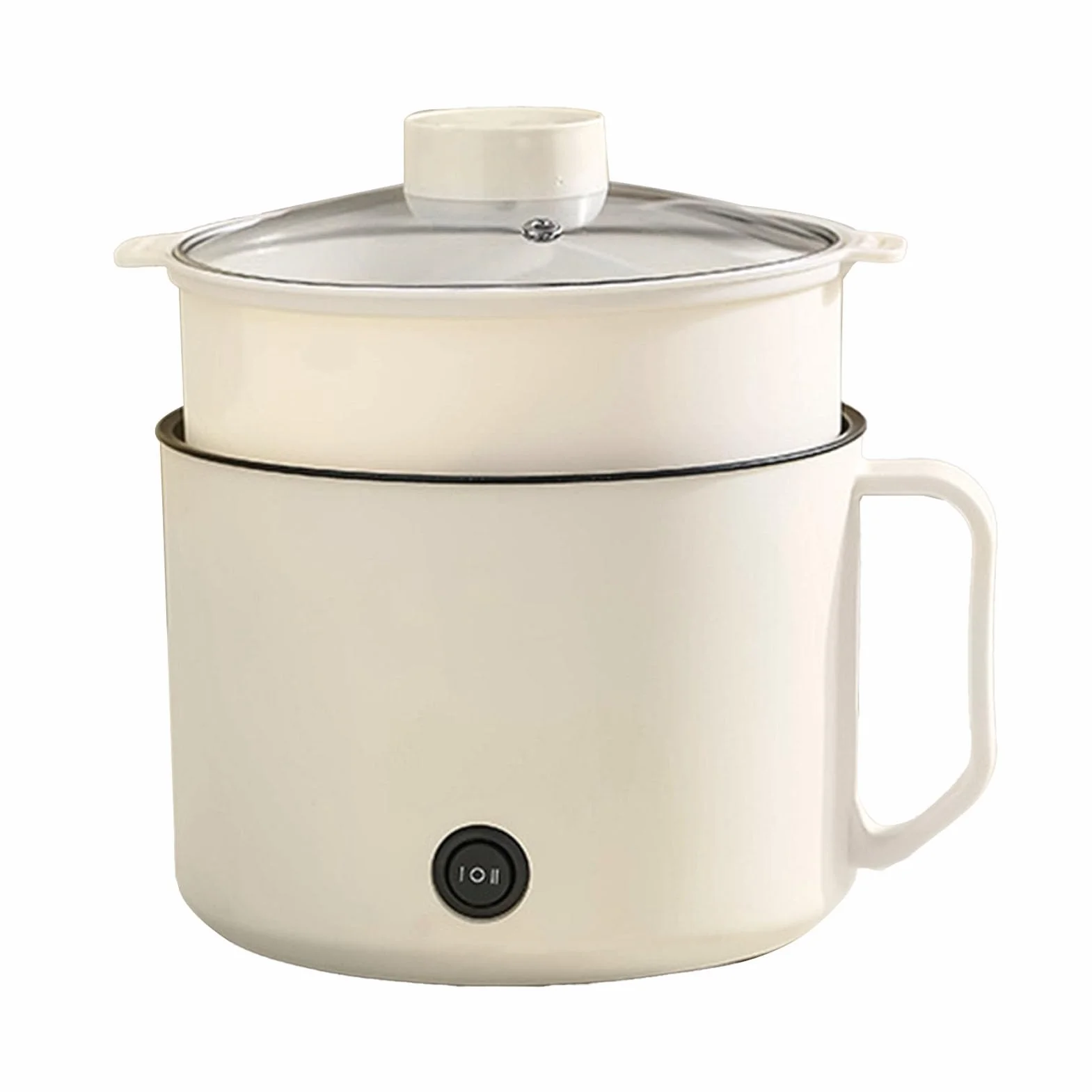 Olla Caliente Eléctrica Multifuncional Mini Cocina Portátil para Sopa de Fideos con Tecnología Maifanshi