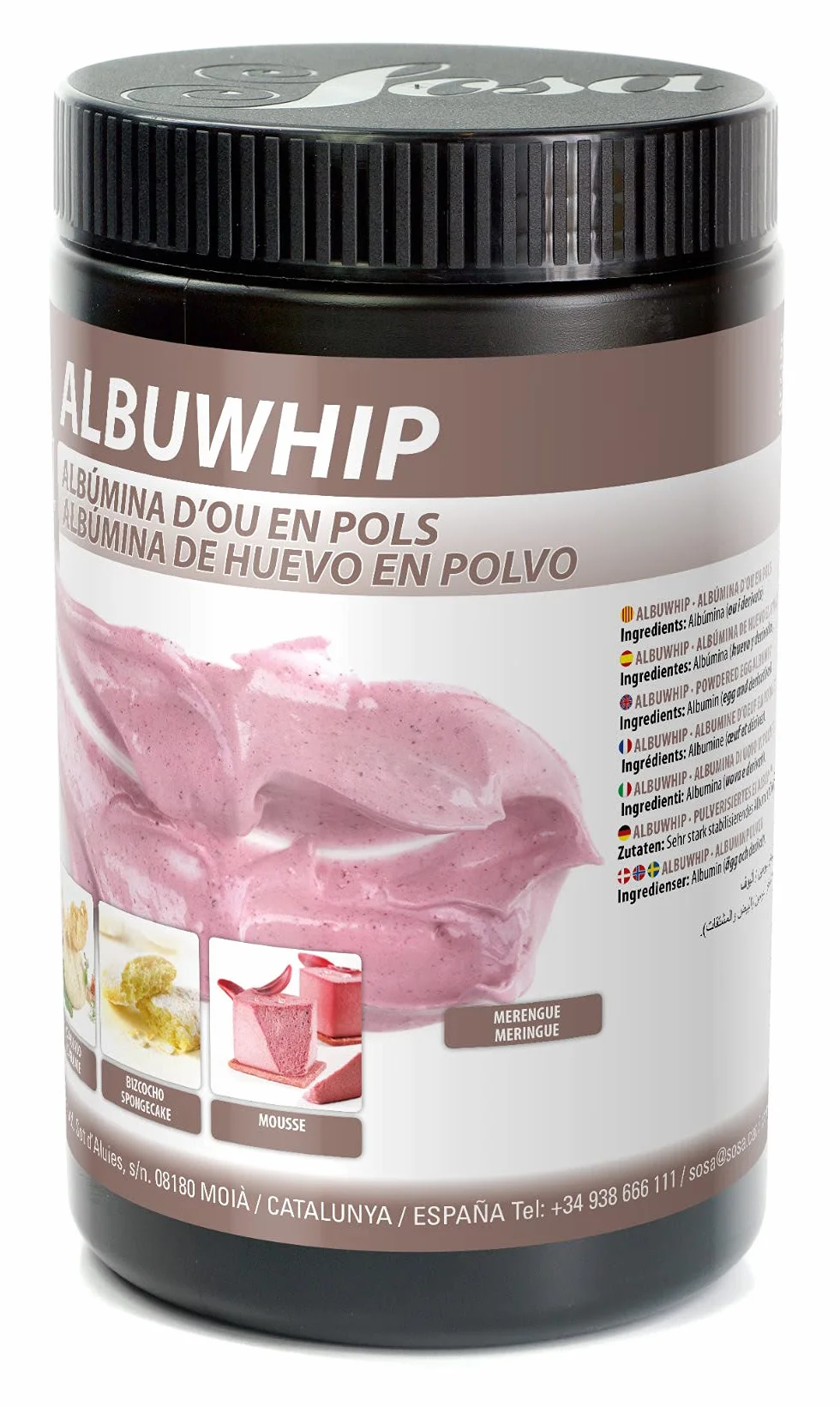 Sosa Text Albumina Huevo Polvo 500 G