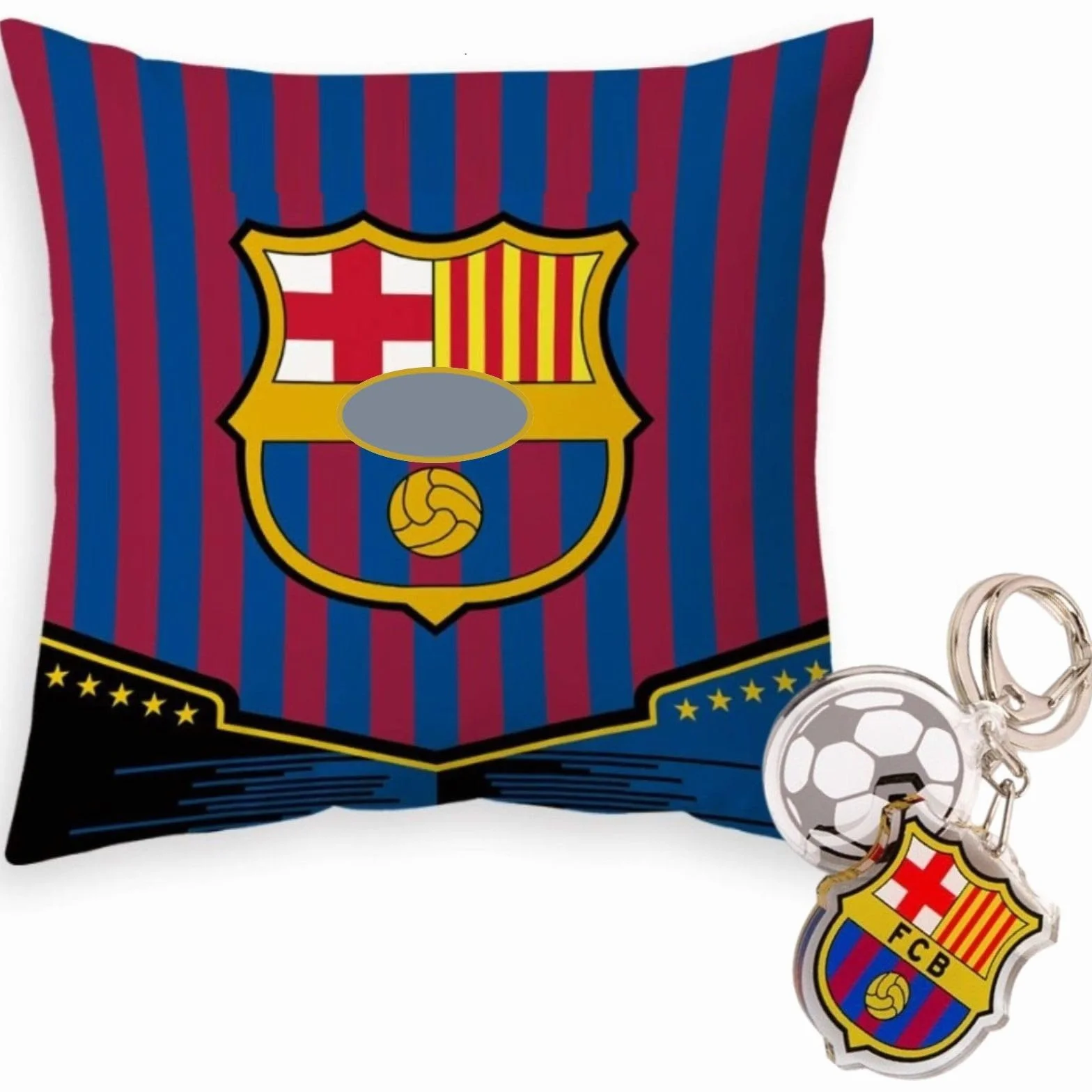 Cojín de 45x45cm de Clubs Deportivos (Barcelona)