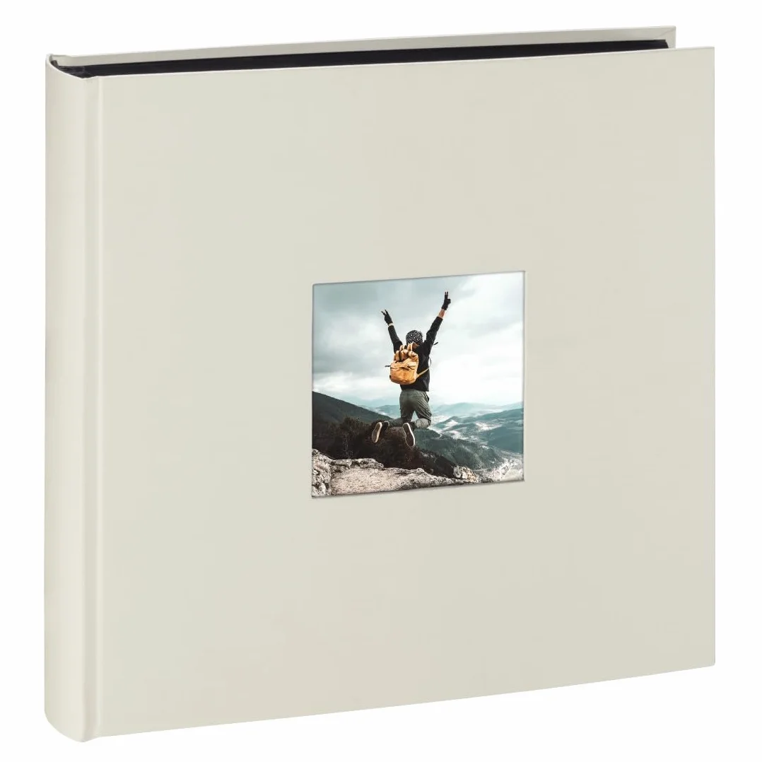 Hama Álbum de Fotos 10x15cm 30x30cm 100 Hojas Papel Cristal Protegido 400 Fotos Tiza