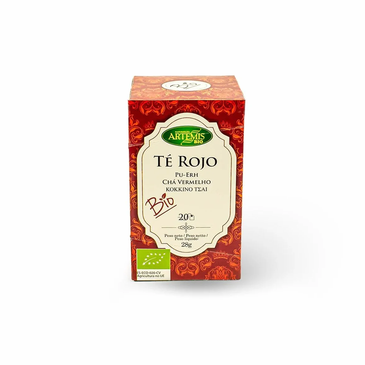BOLSITAS ECO 20 Filtros TE ROJO PUERH