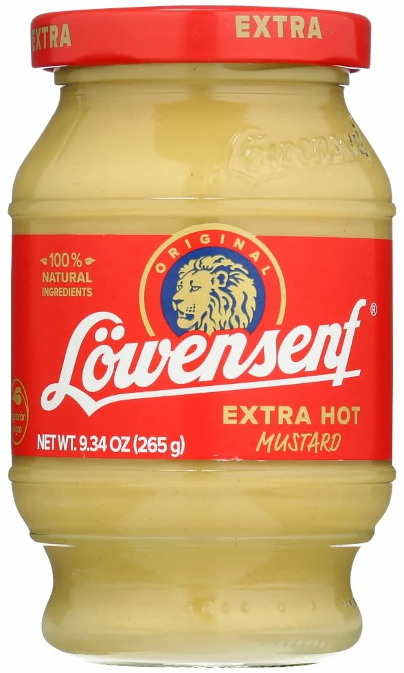 Lowensenf Mostaza extra, paquete de 2