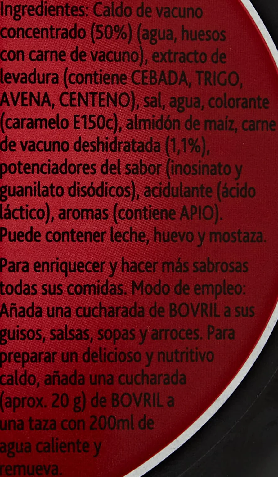 Knorr Bovril Caldo de Carne Concentrado 500 g