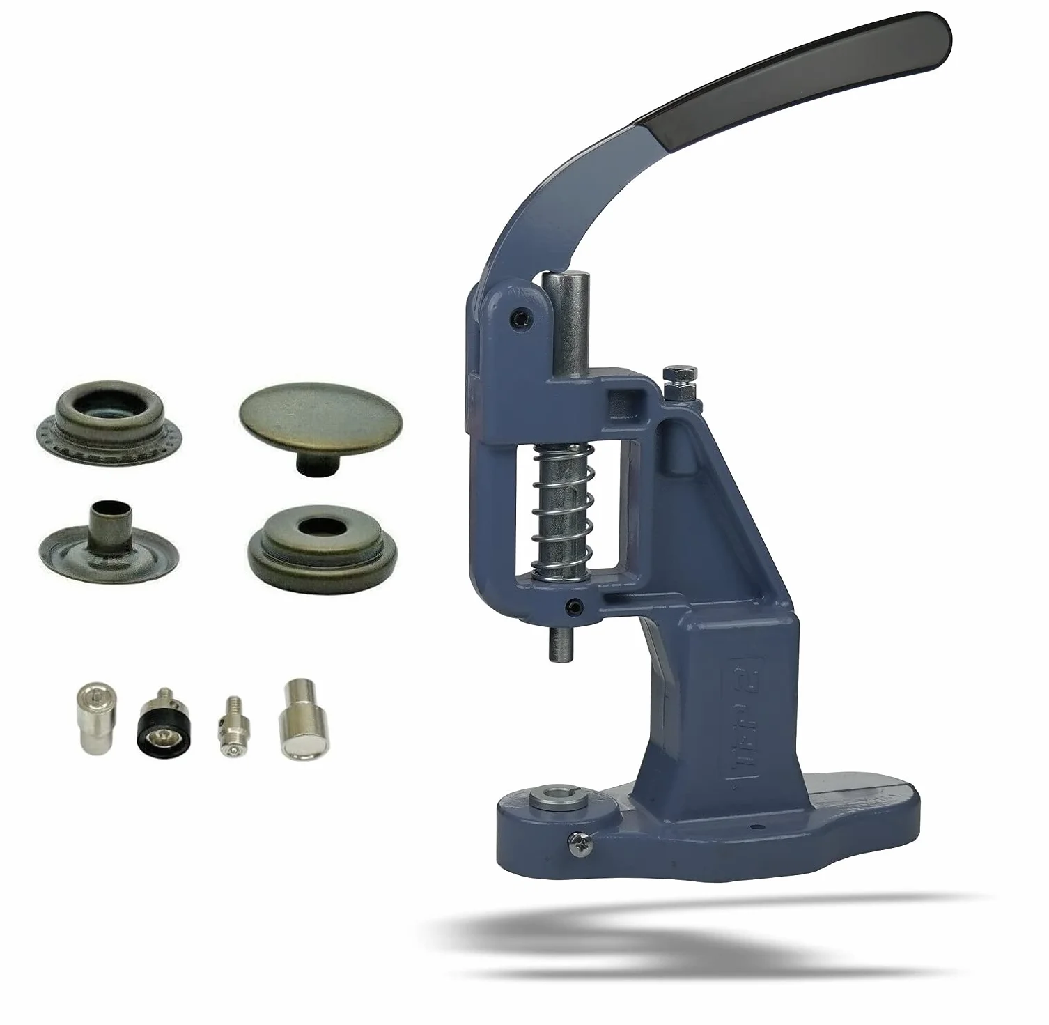 Ista Tools Muelle S o Arandela de Muelle, Botones de Presión 10mm, 12,5mm, 15mm Latón, Inoxidable, Botón, Press-Studs
