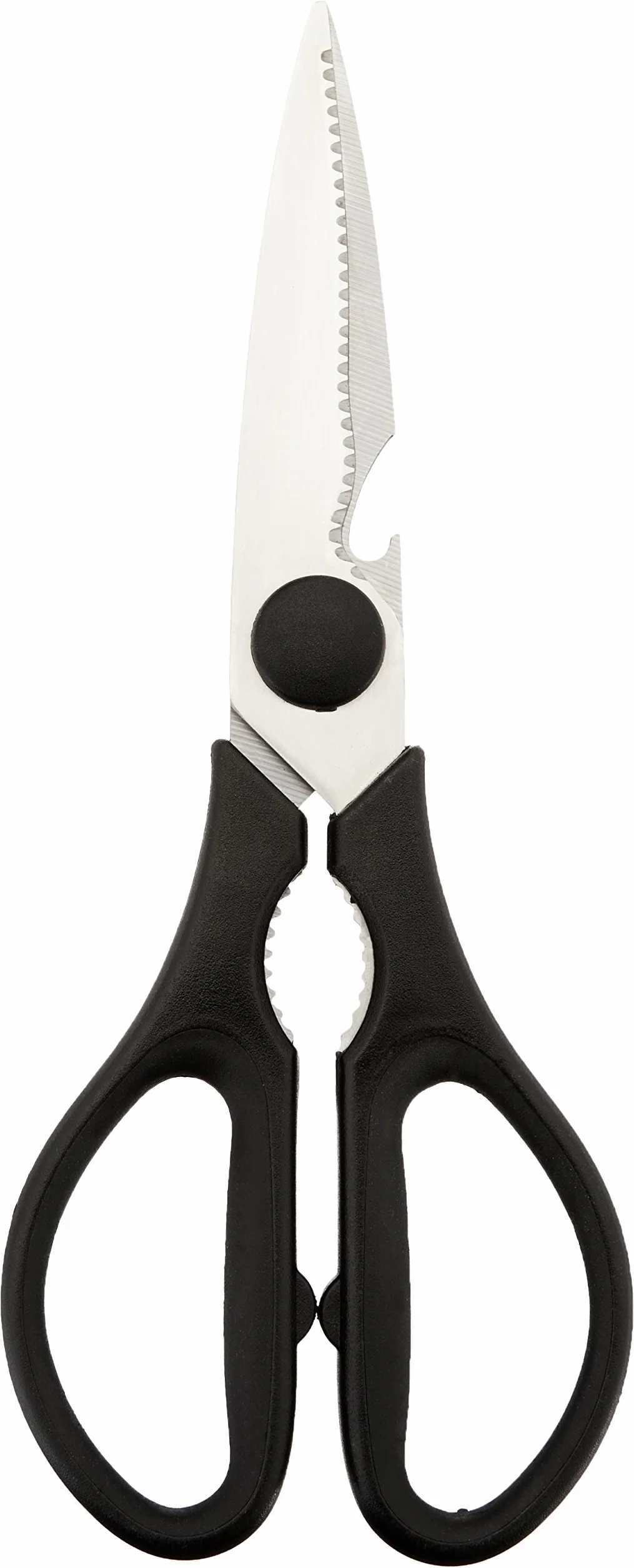 Amazon Basics Tijeras de Cocina multifunción 20,32 cm Negro