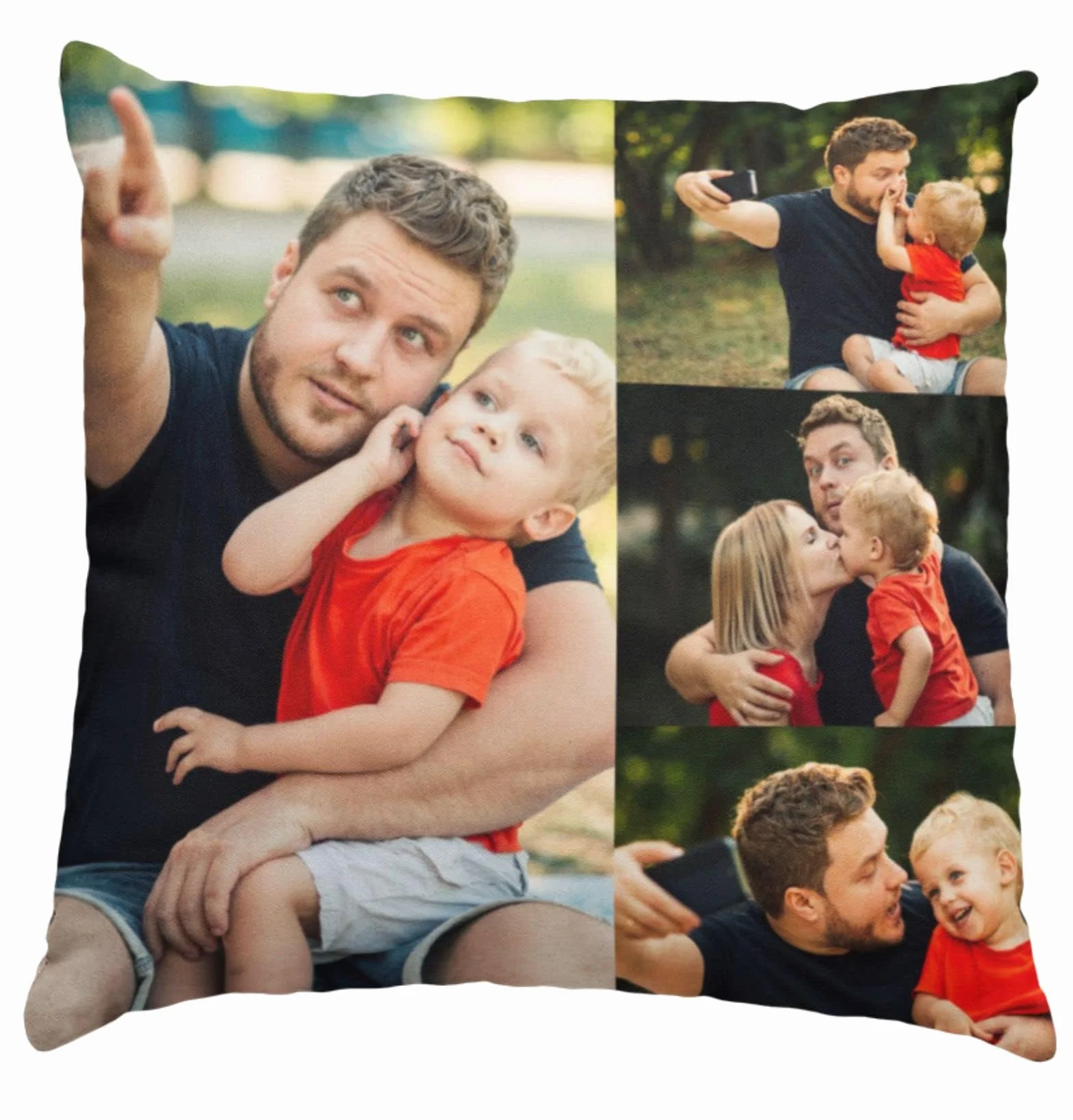 Cojín Personalizado 40x40 cm Regalo para Mamá Papá Pareja