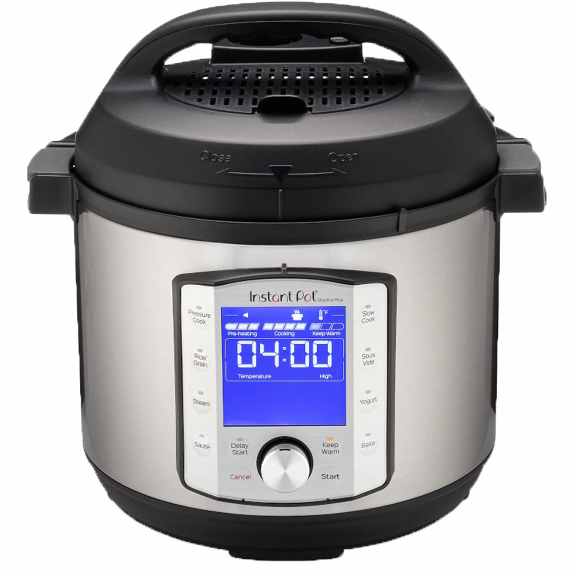 Instant Pot DUO EVO PLUS 7.6L - Olla a presión eléctrica (10 funciones en 1: esterilizador, olla lenta, arrocera, vaporizador)